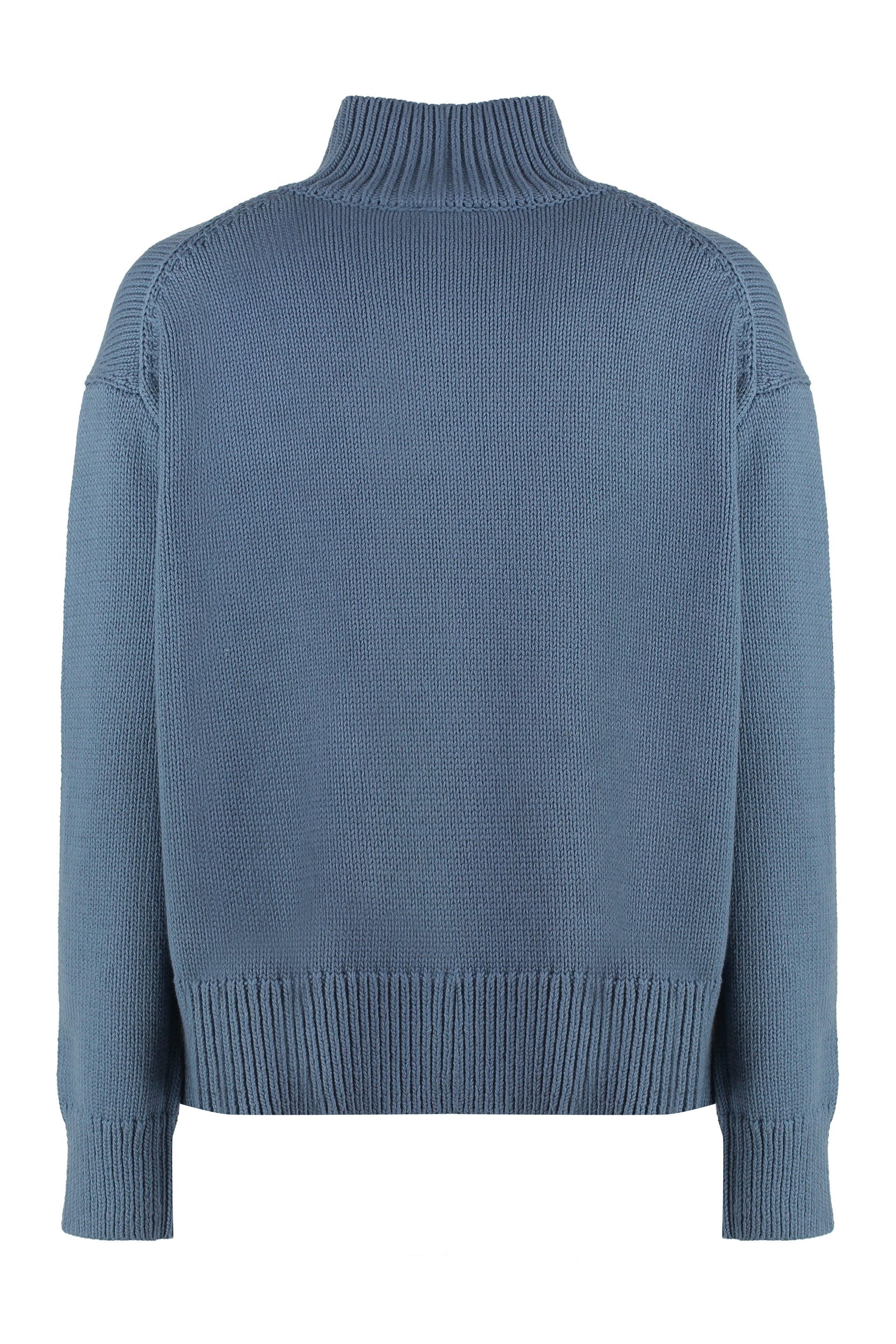 Cotton turtleneck sweater