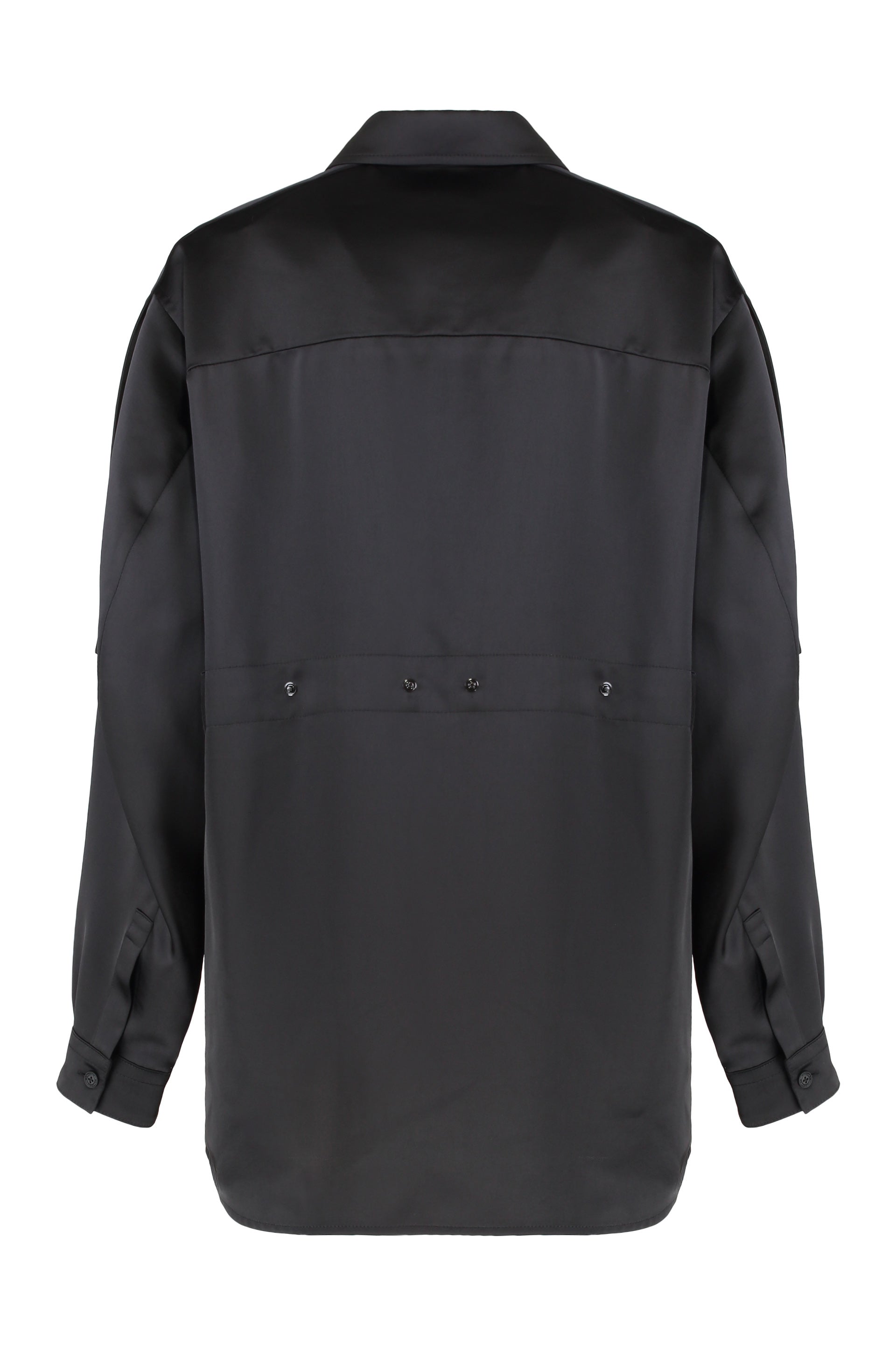 4 Moncler Edward Enninful - Technical fabric shirt