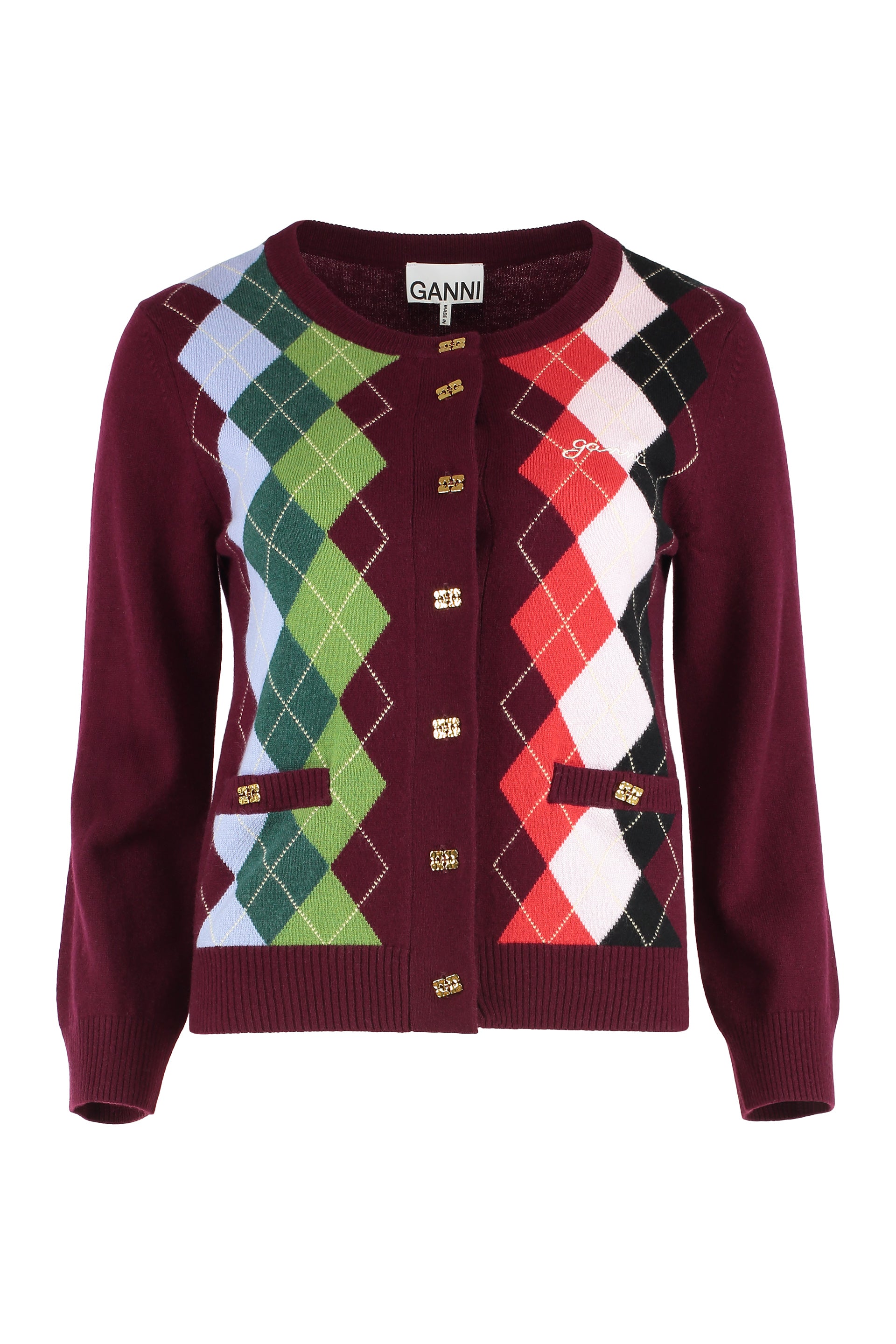 Wool and cashmere cardigan