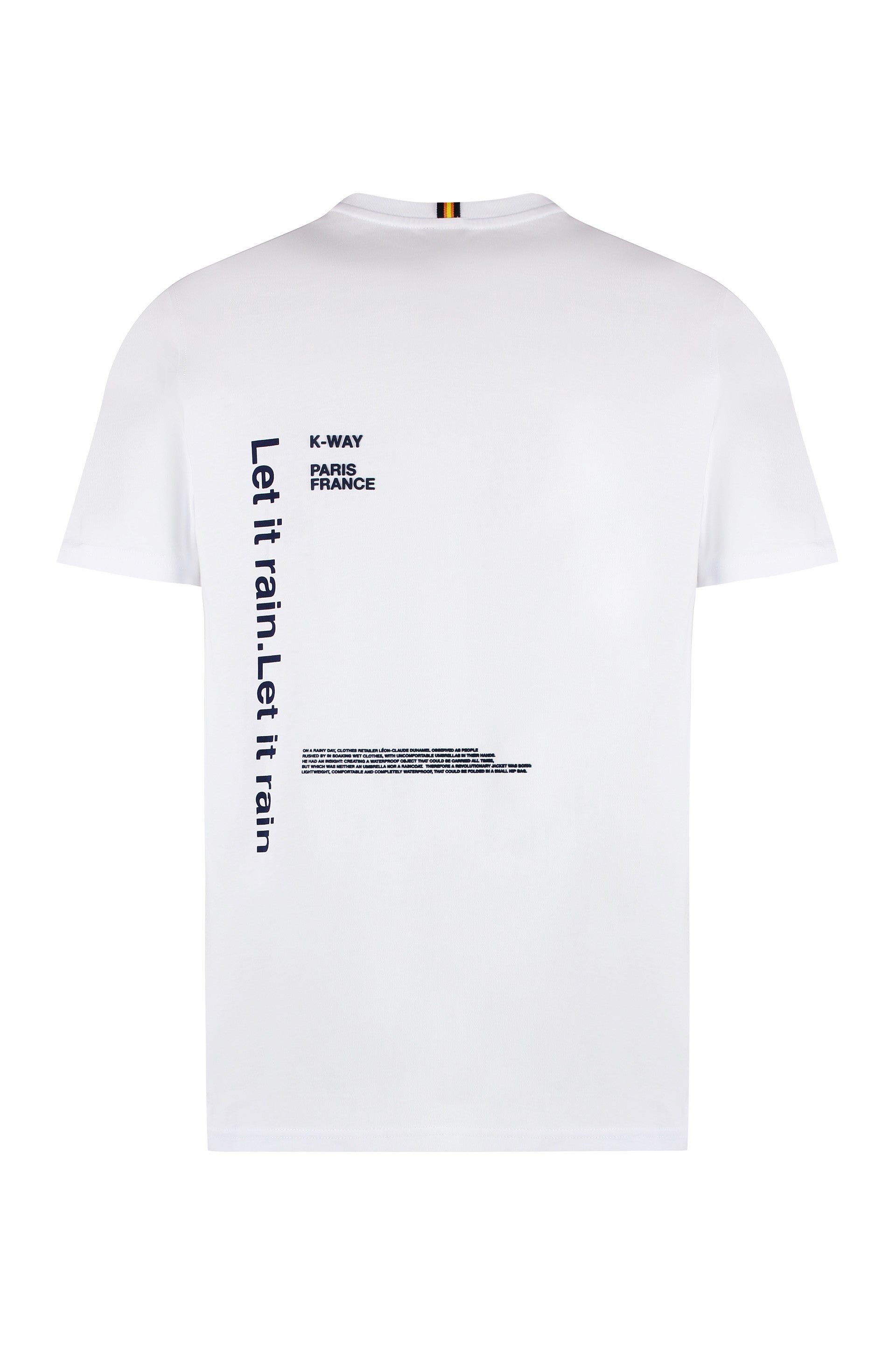 Odom Letitrain Cotton crew-neck T-shirt