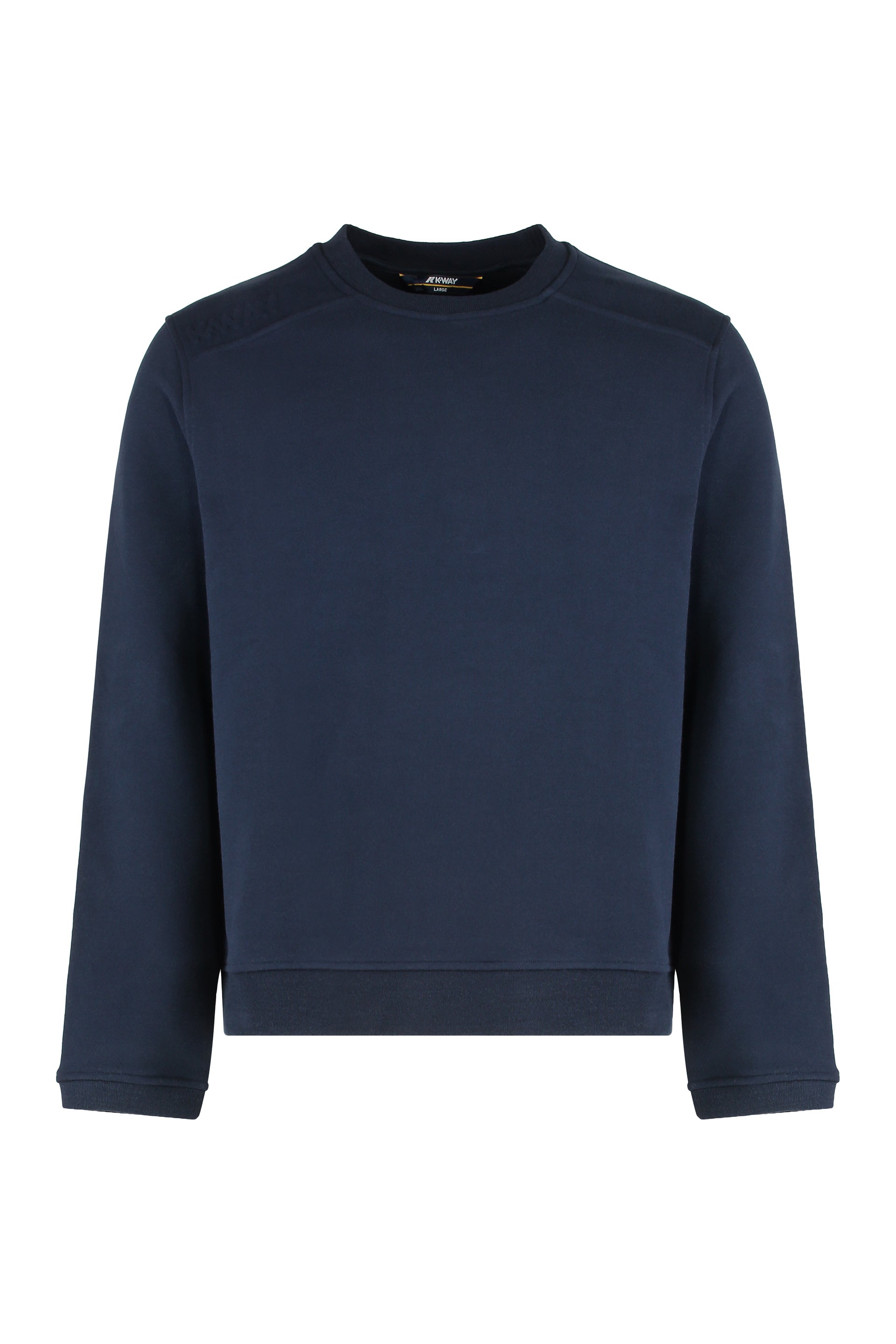 Sweater with a round neck Perruel in cotton and cashmere.