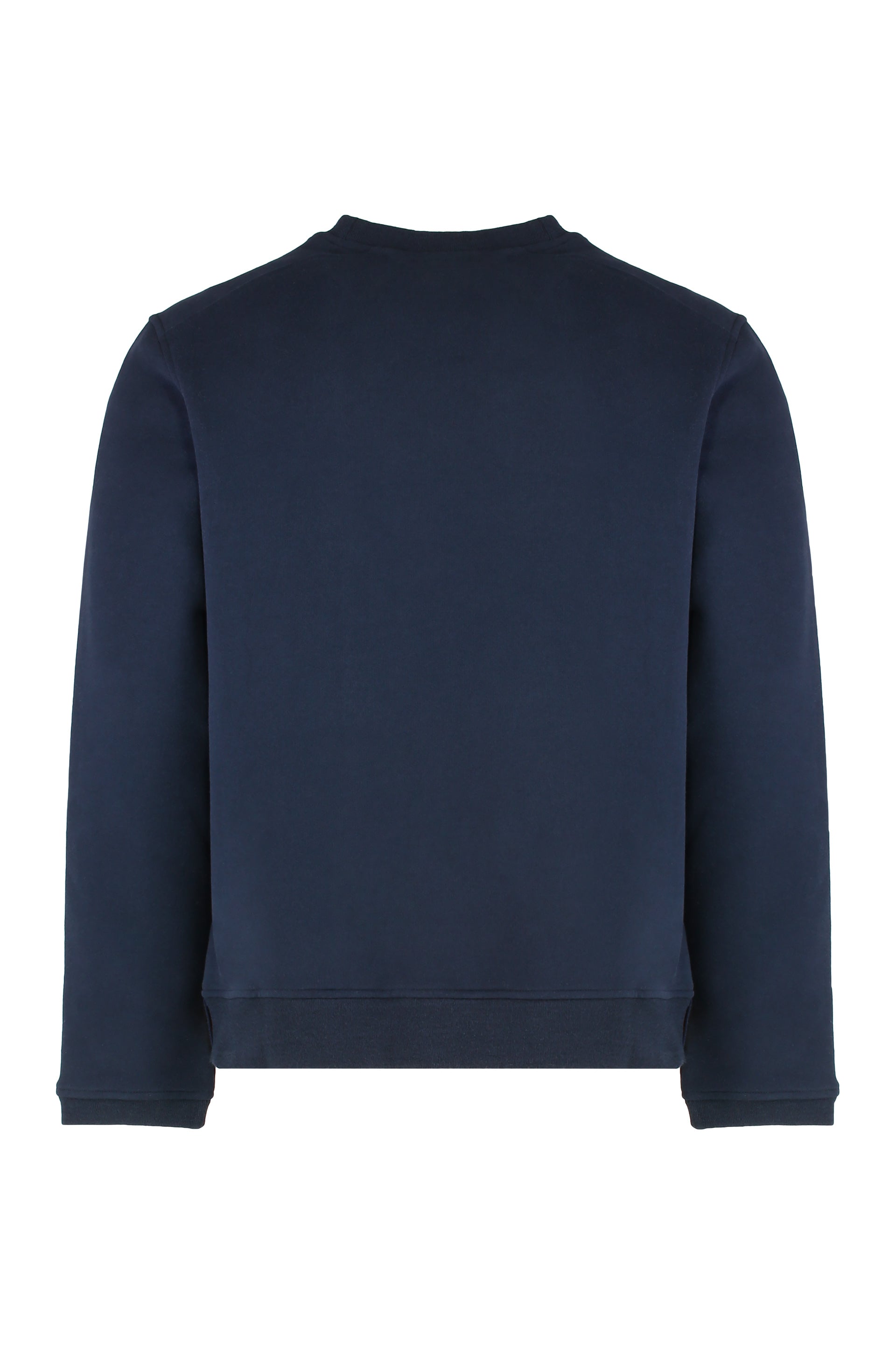 Sweater with a round neck Perruel in cotton and cashmere.