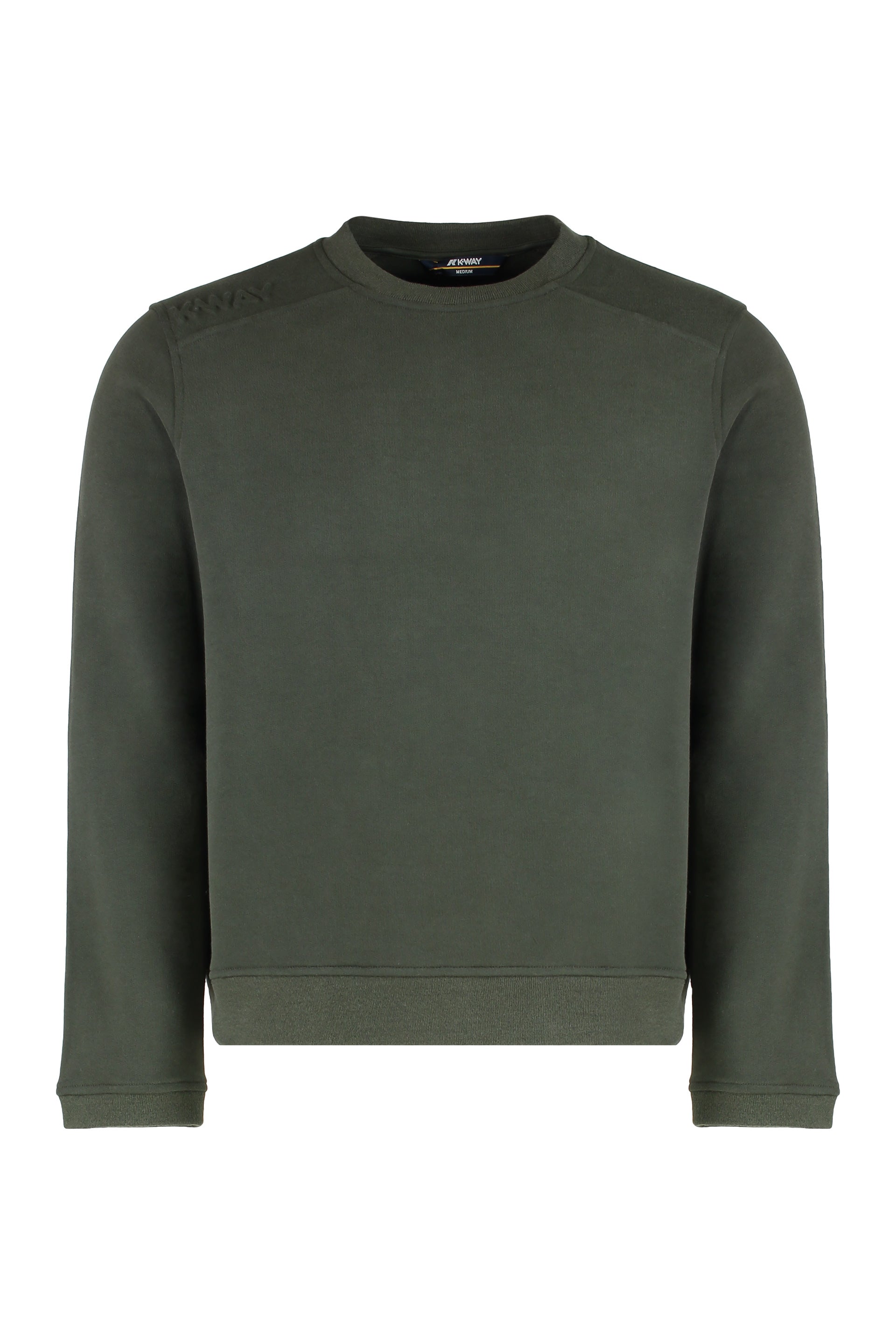 Sweater with a round neck Perruel in cotton and cashmere.