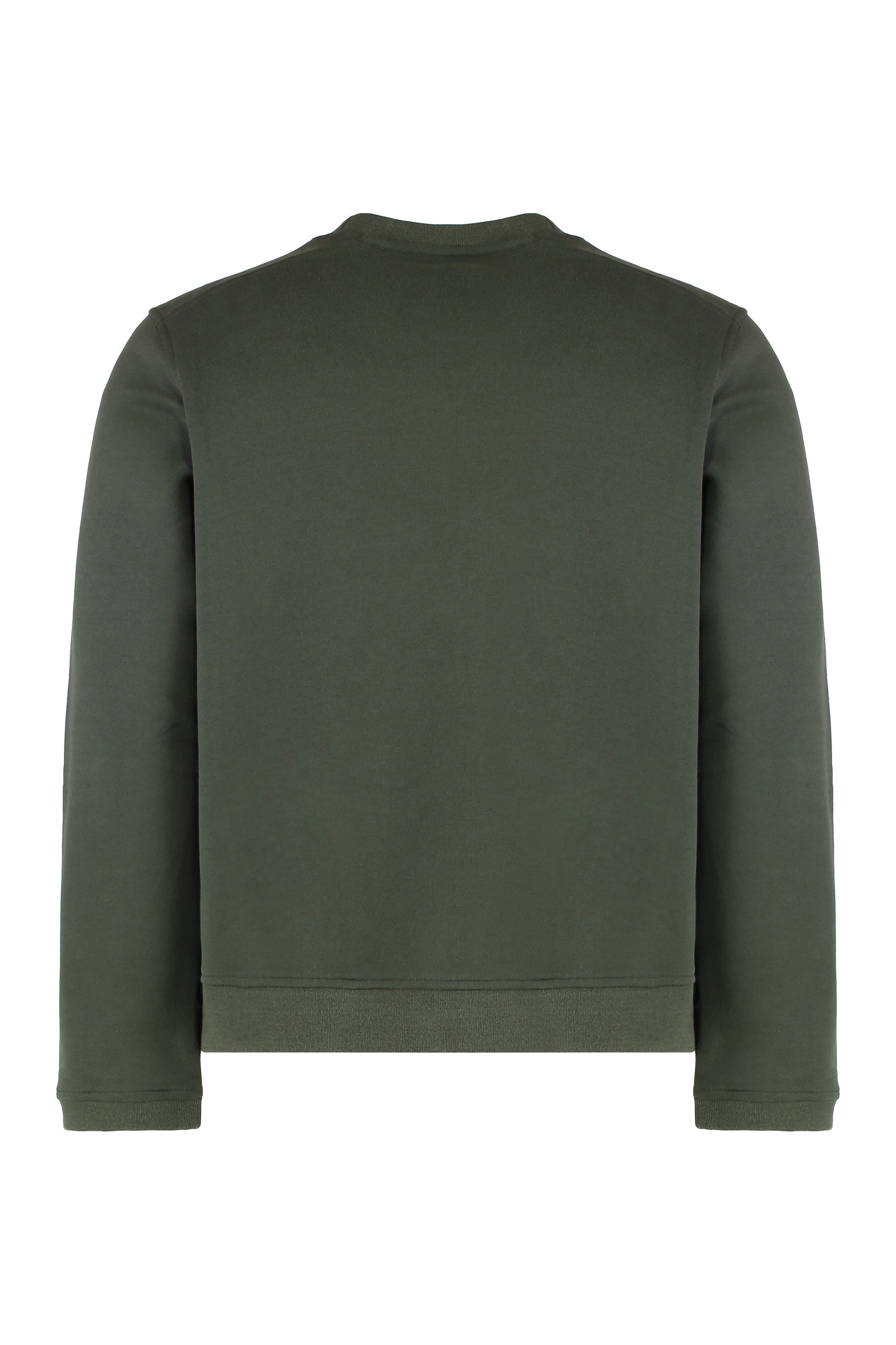 Sweater with a round neck Perruel in cotton and cashmere.