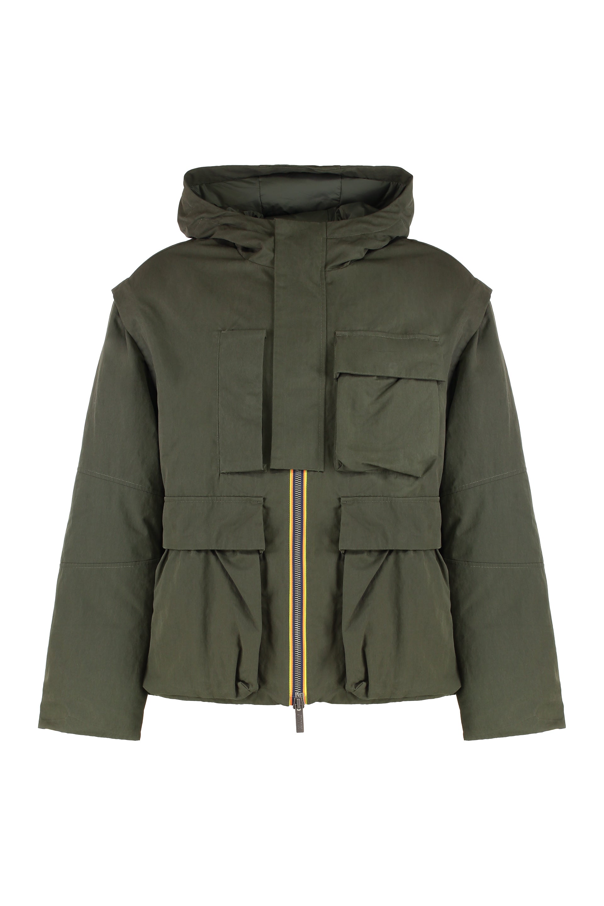 Short parka Guillermo with hood