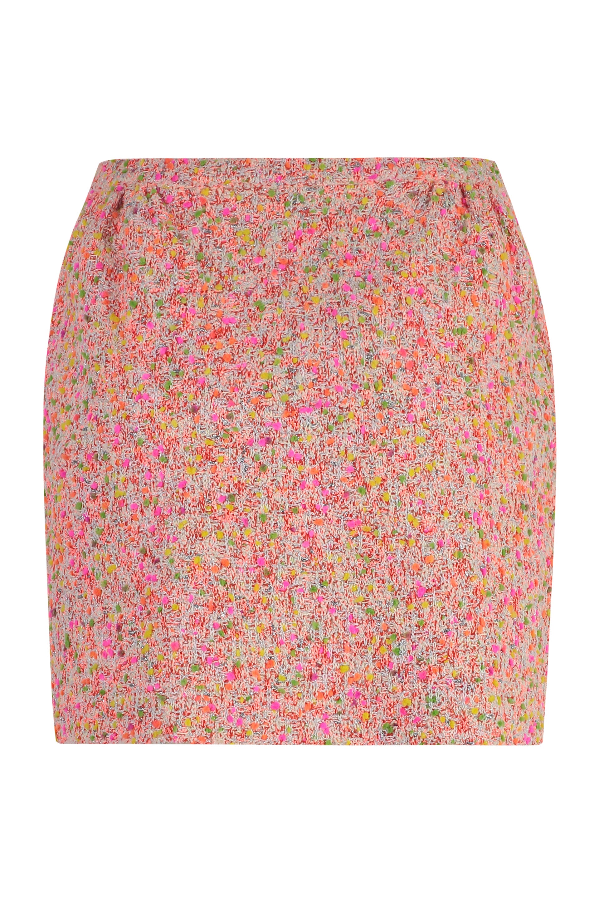 Boucle knit skirt