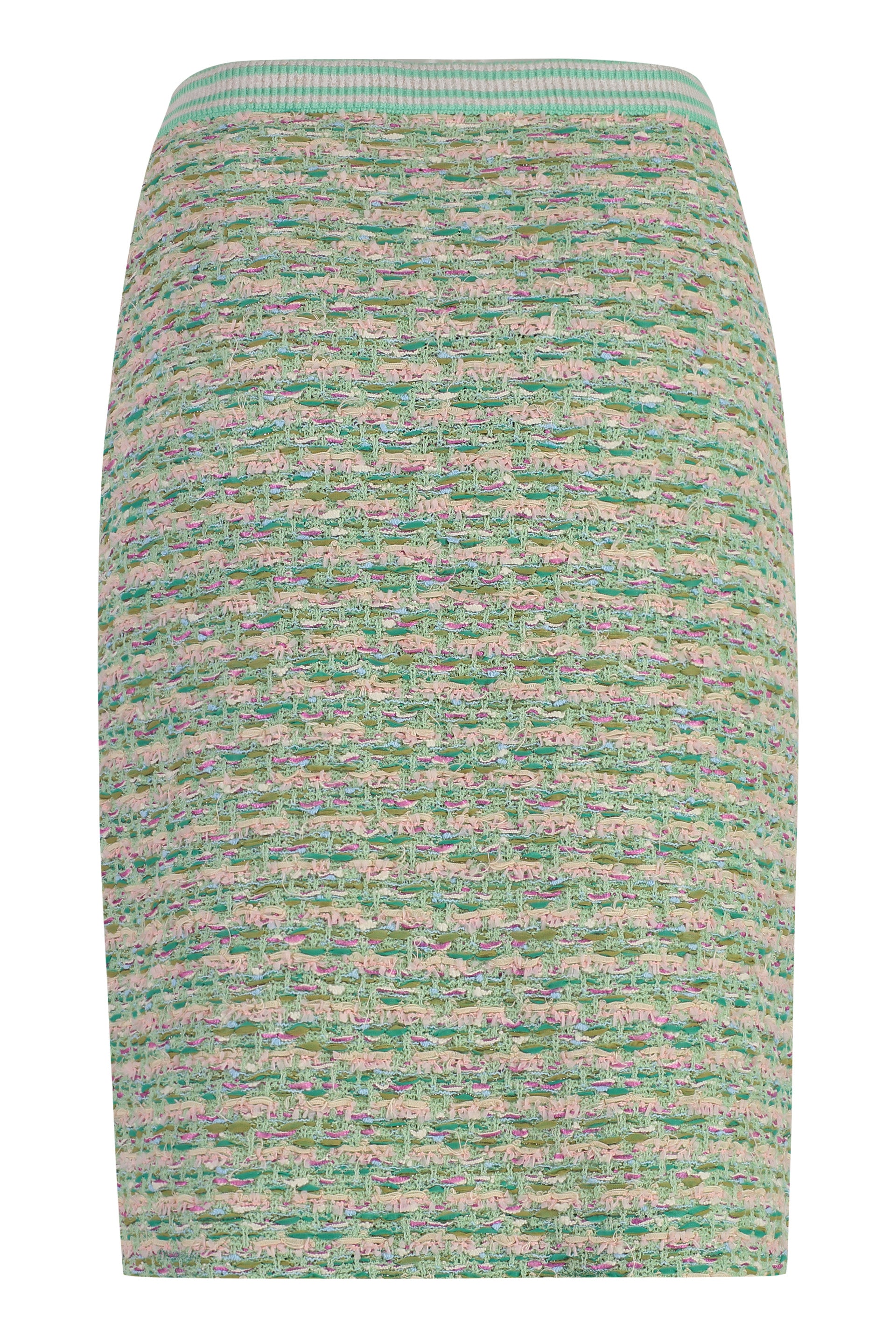 Boucle knit skirt