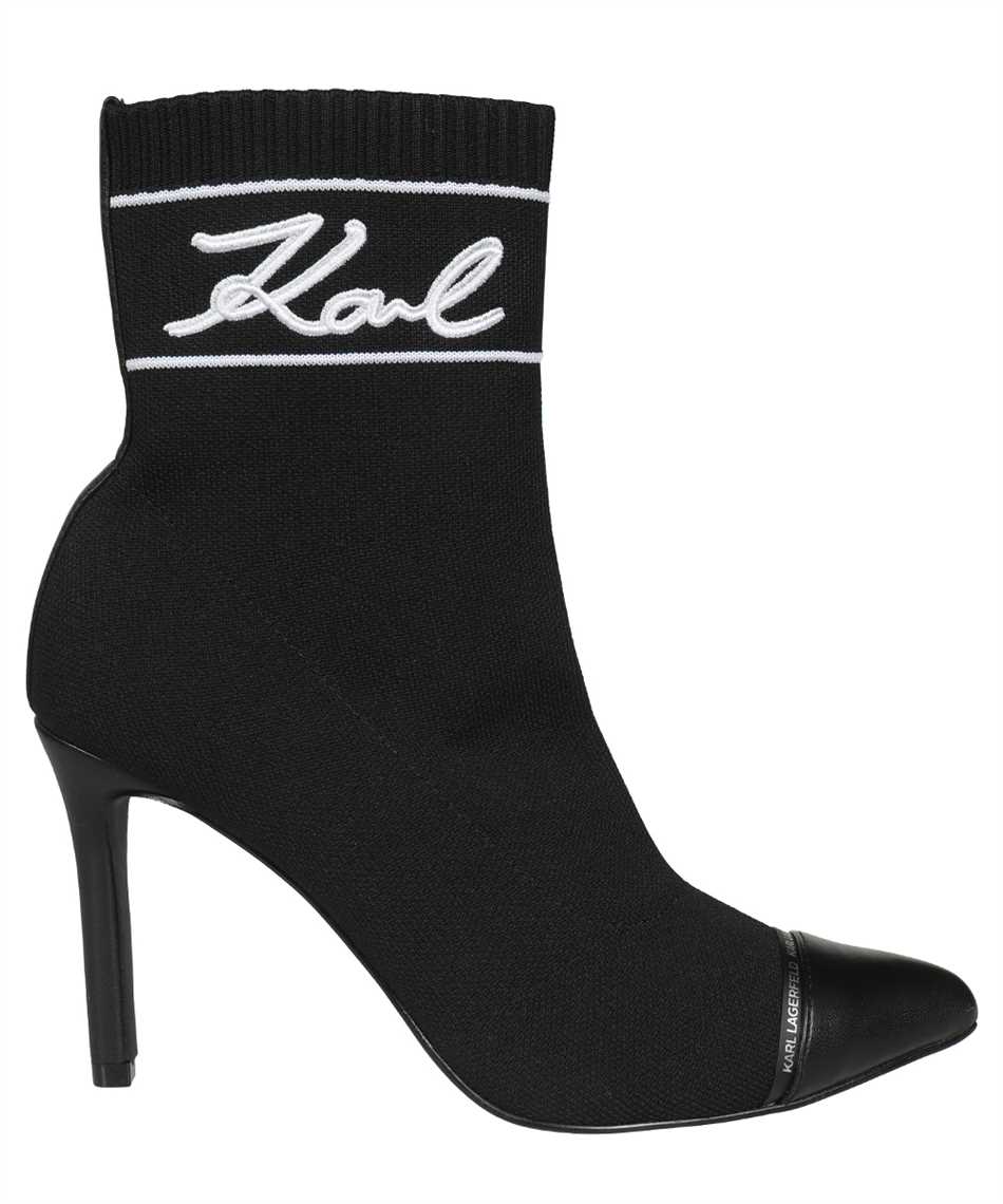 Sock ankle boots