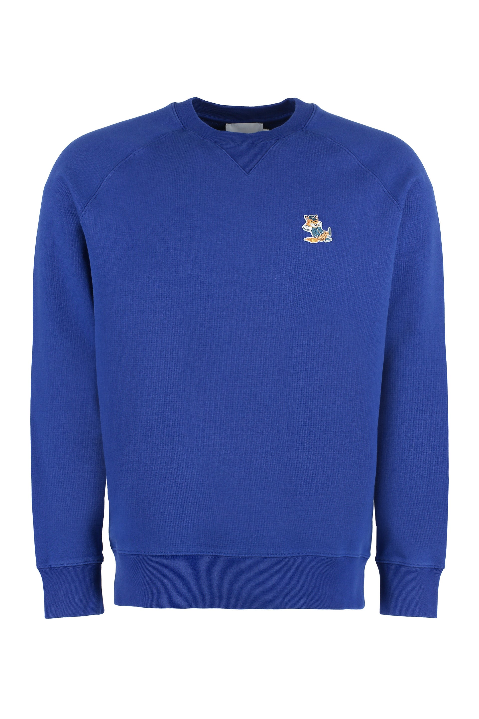 Cotton crew-neck sweatshirt