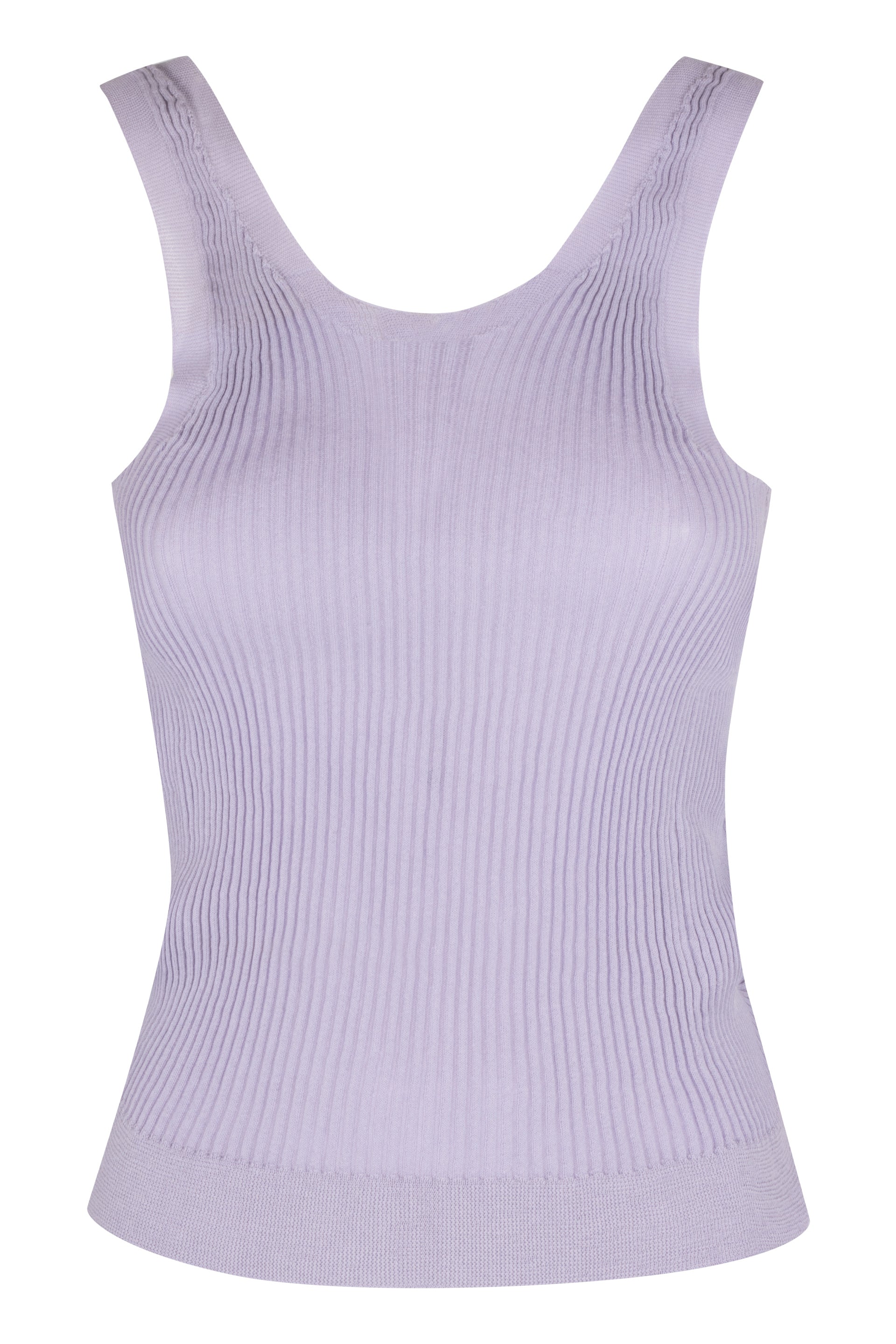 Ribbed knit top