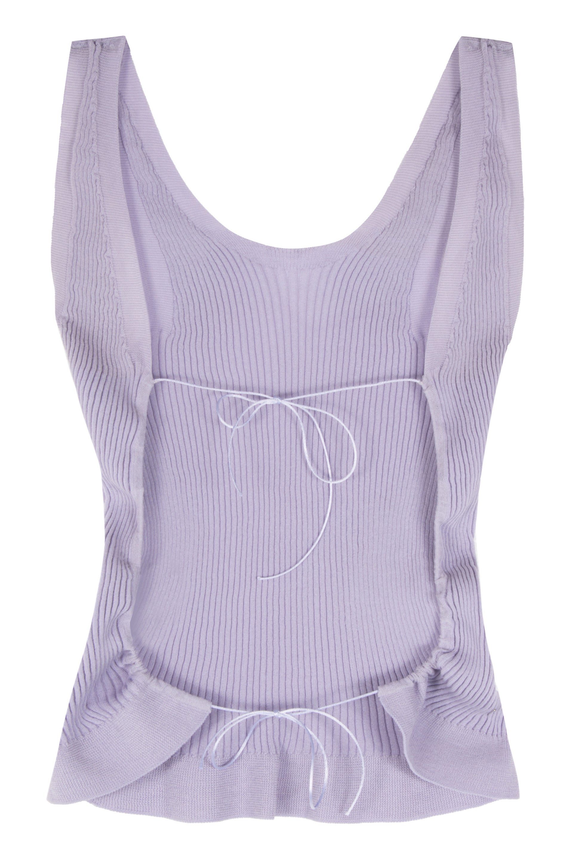 Ribbed knit top