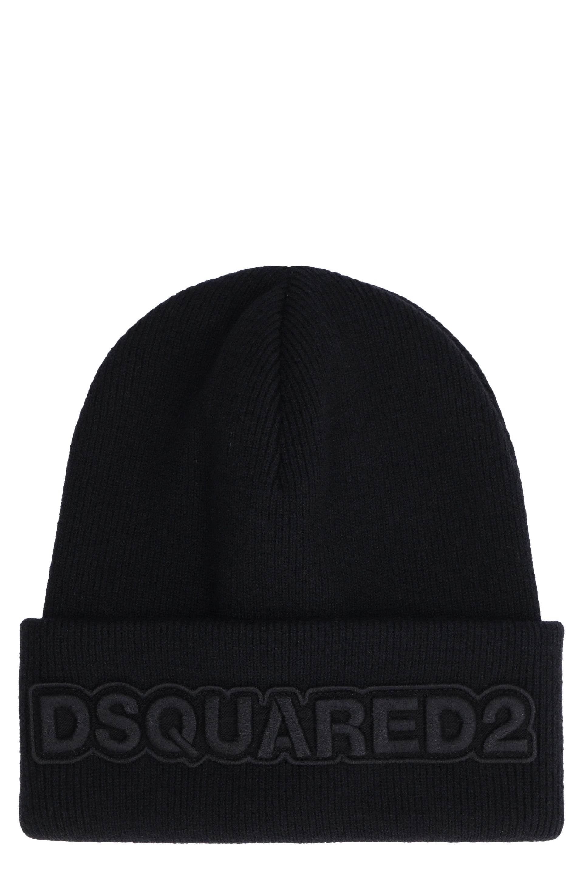 Ribbed knit beanie