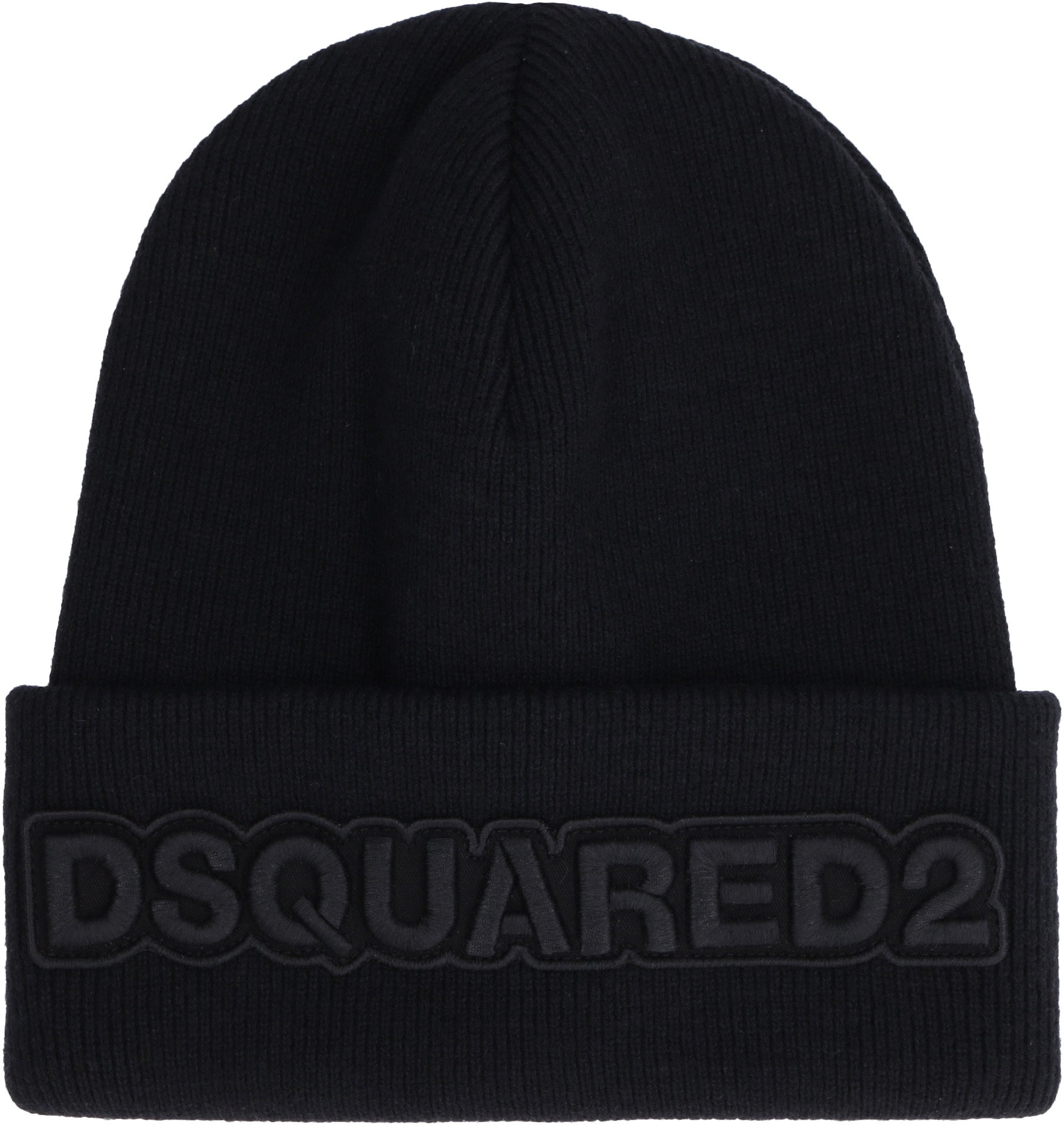 Ribbed knit beanie