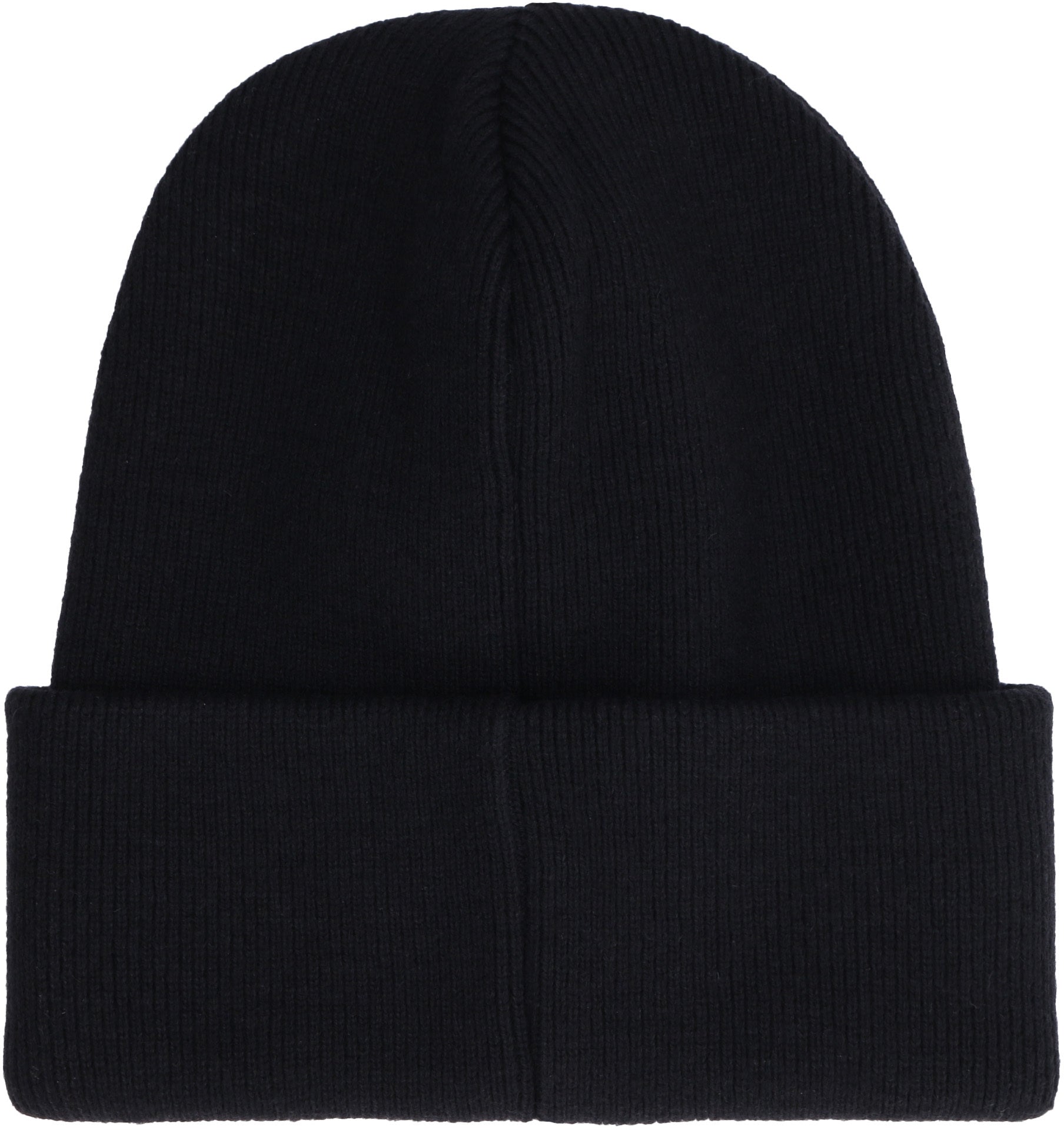 Ribbed knit beanie