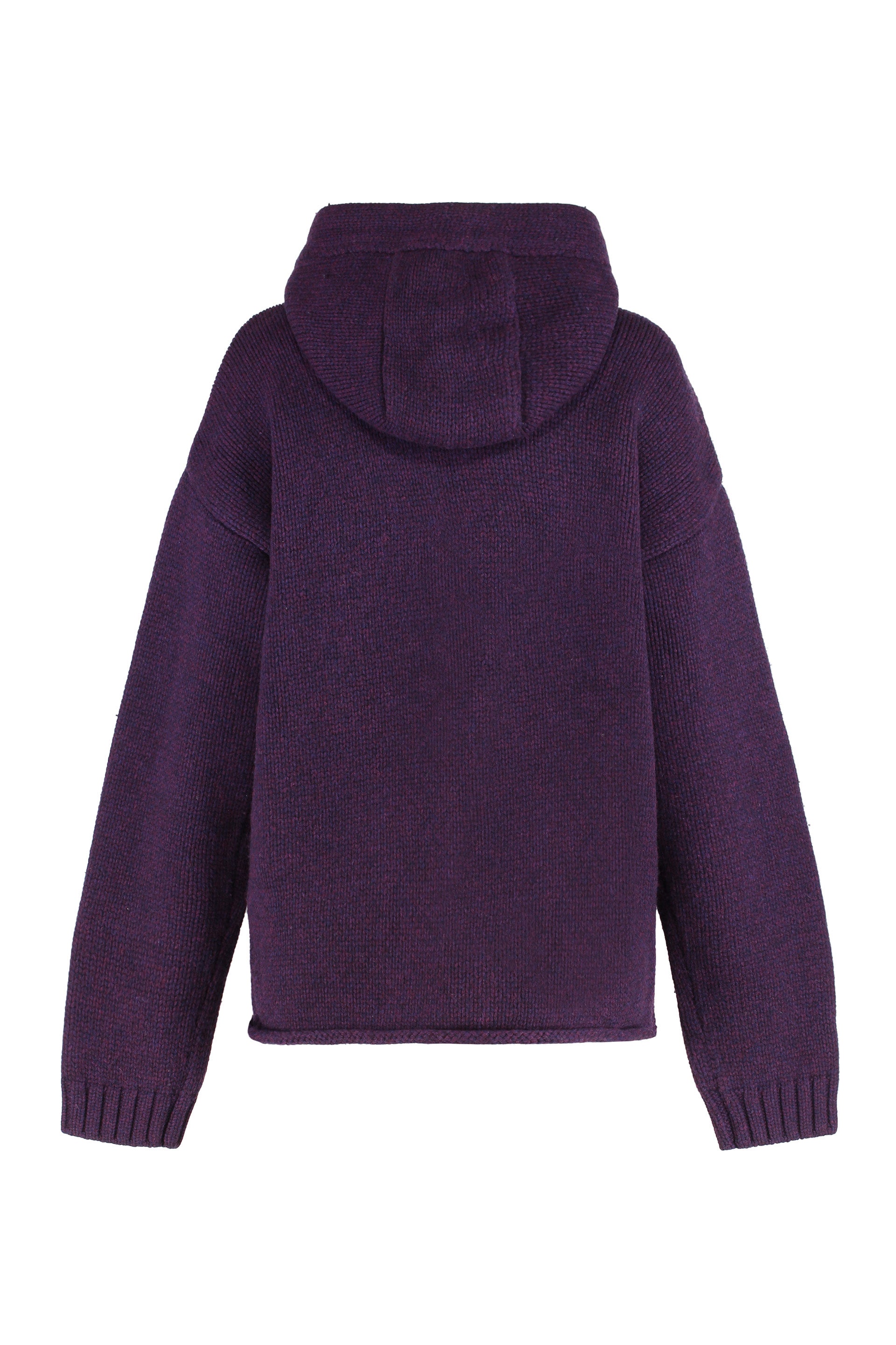 Hooded cardigan