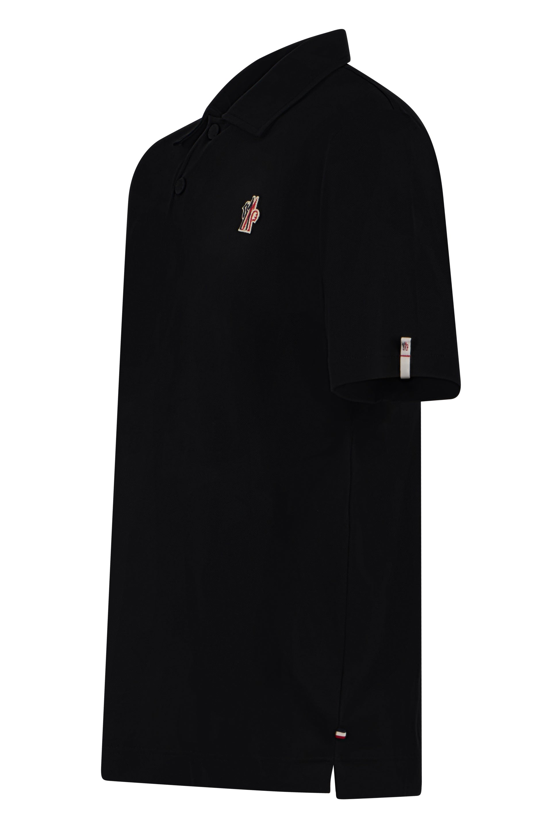Cotton polo with short sleeves