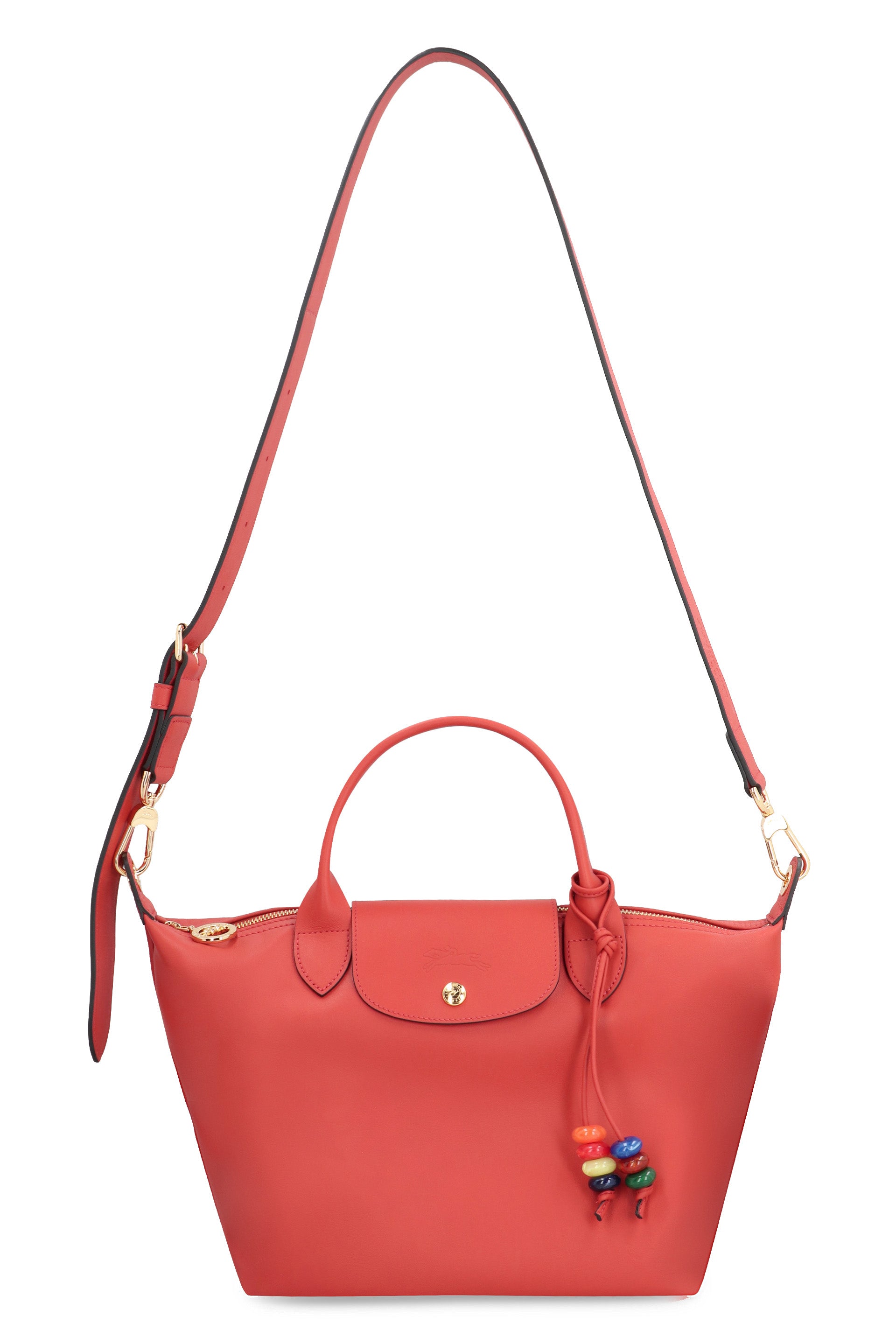 Le Pliage Xtra S leather handbag