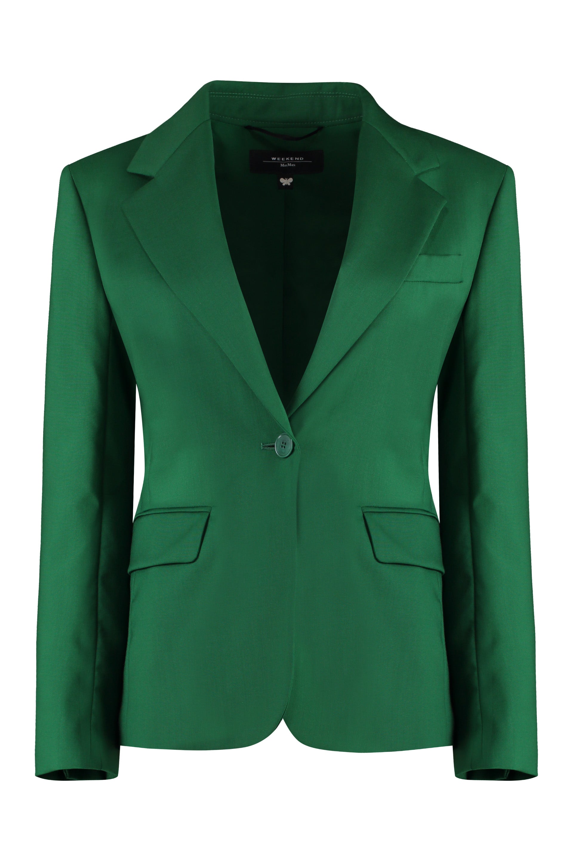 Lamine Wool Single-Breasted Blazer