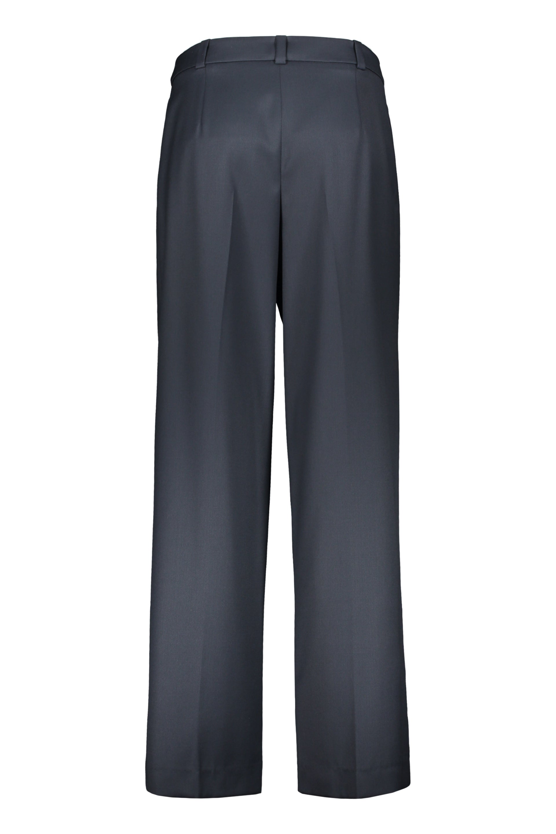 Wool blend trousers