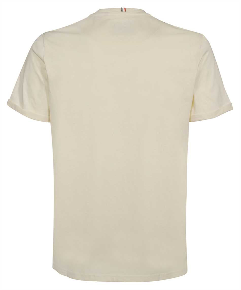 Lens cotton crew-neck T-shirt