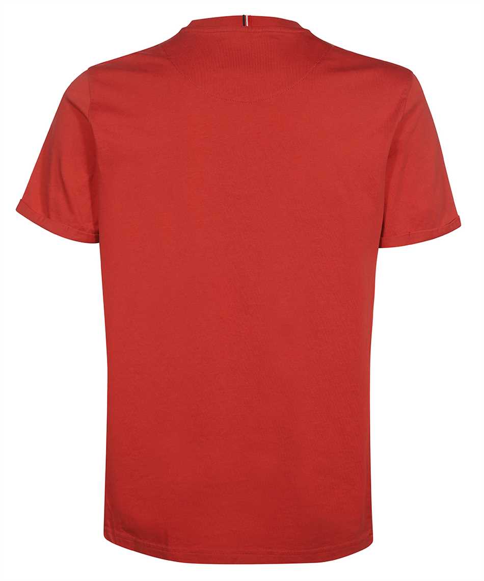 Lens cotton crew-neck T-shirt