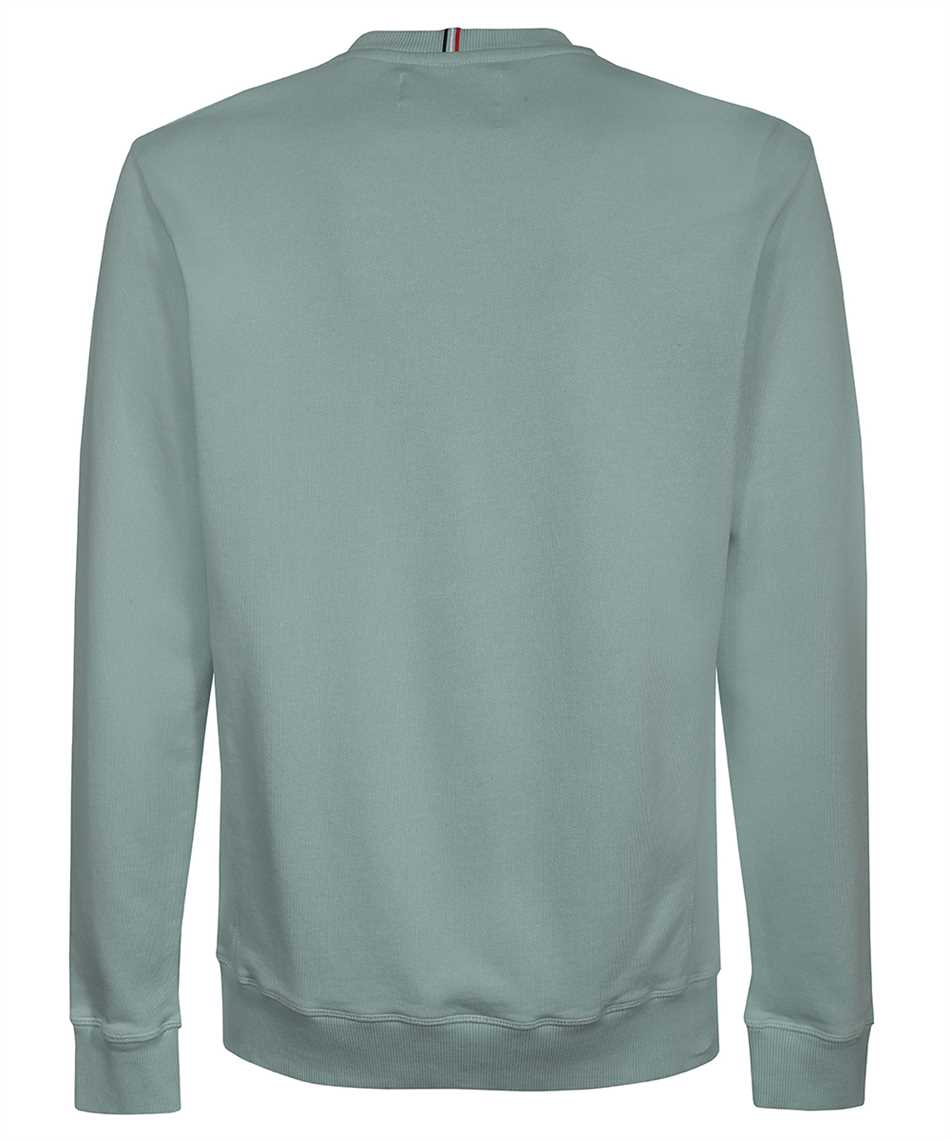 Lens cotton crew-neck sweatshirt