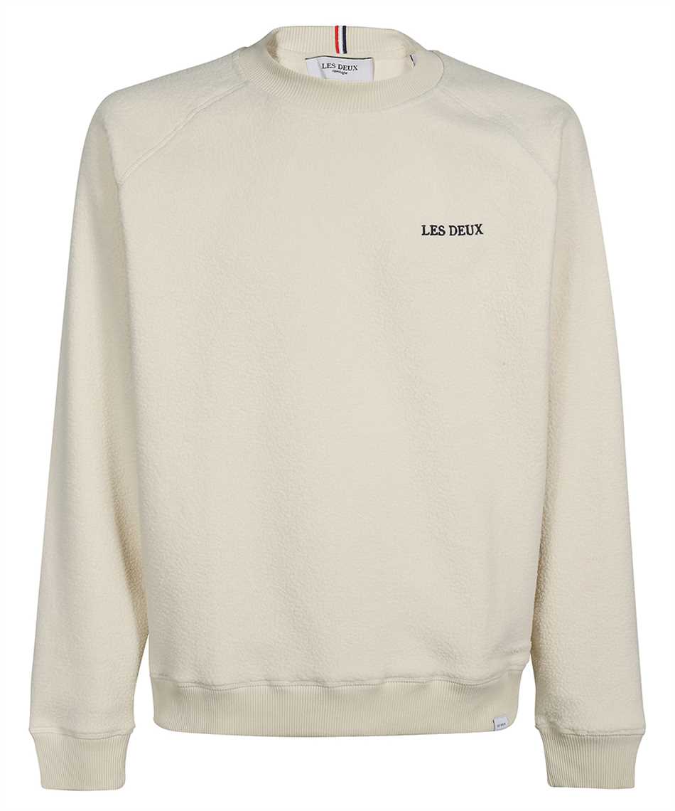 Embroidered logo crew-neck sweatshirt