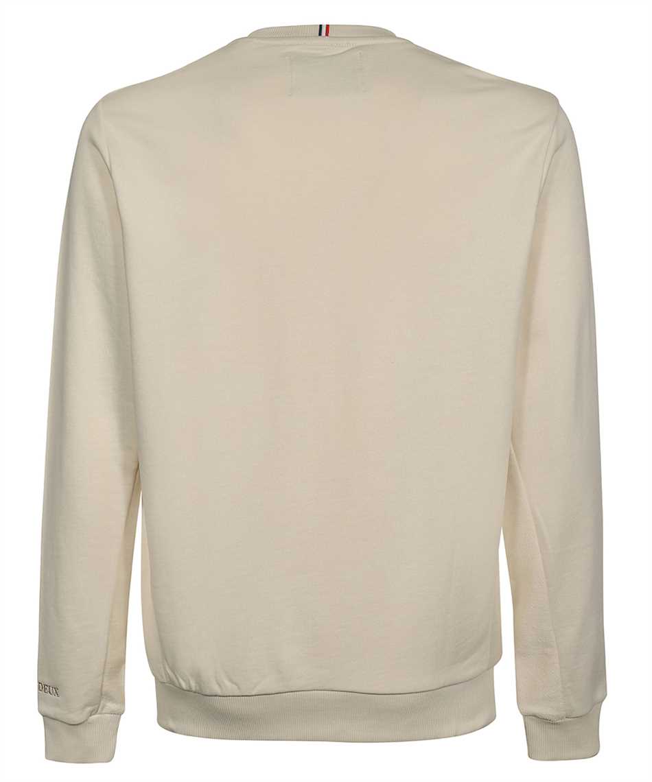 Cotton crew-neck sweatshirt