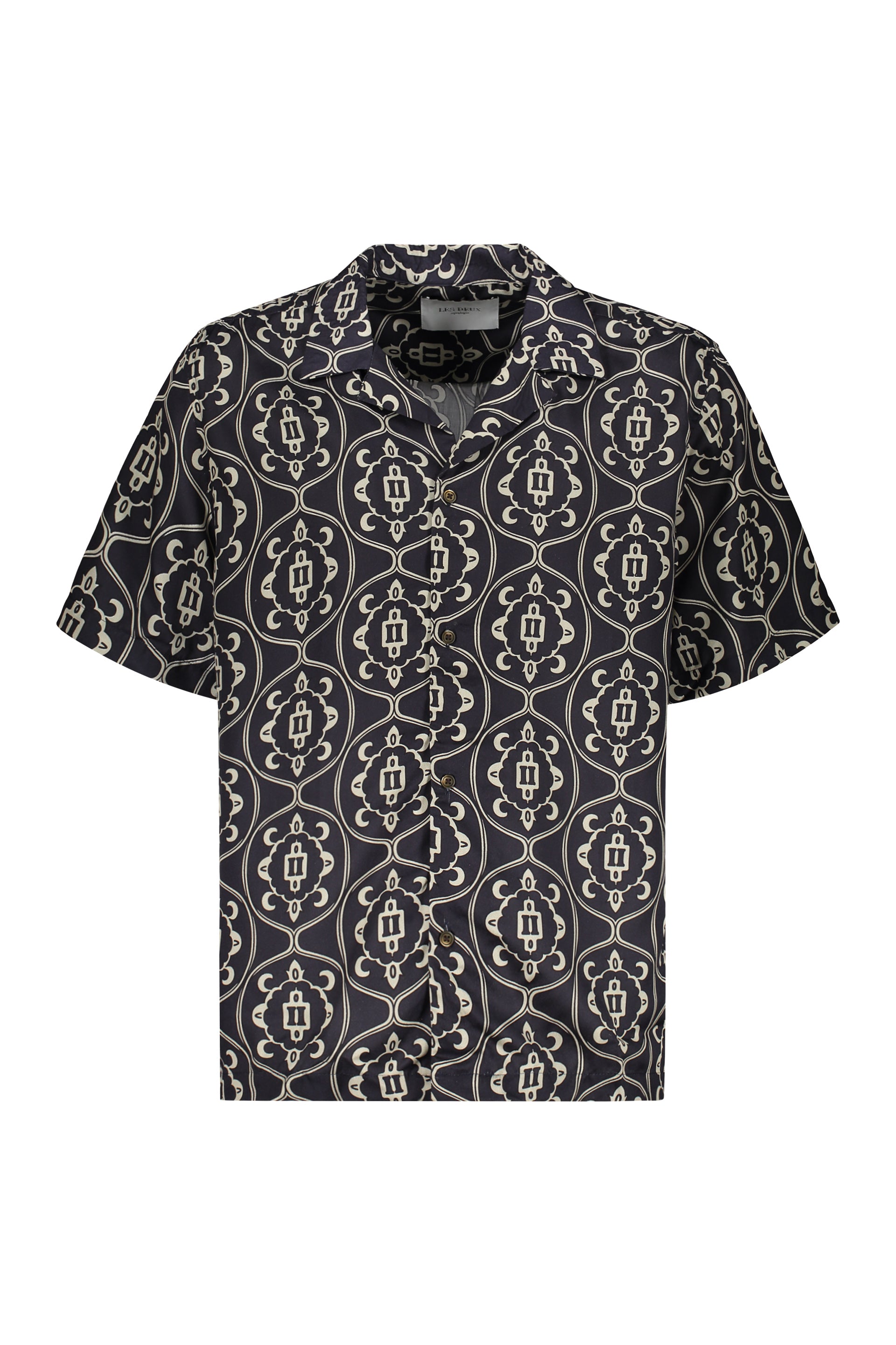 Printed short sleeved shirt