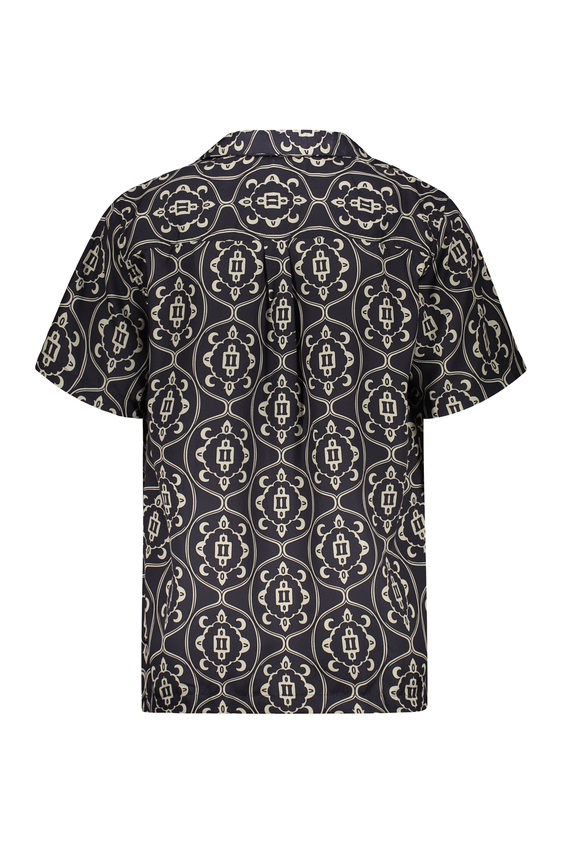 Printed short sleeved shirt