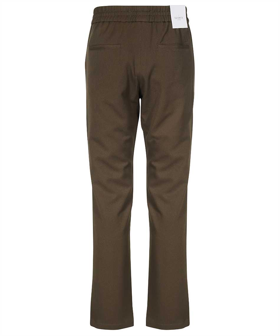 Adjustable drawstring elastic waistband trousers