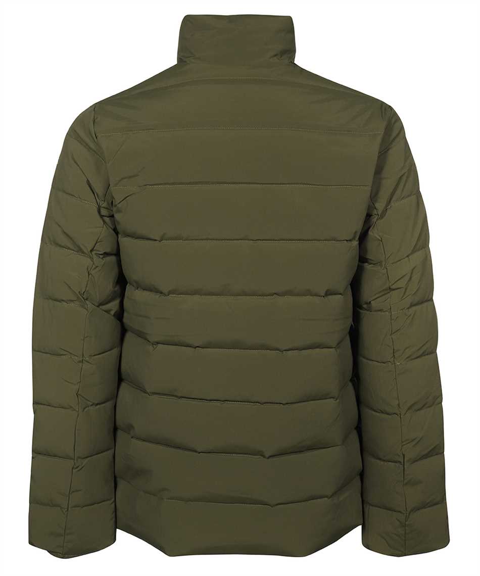 Techno-nylon down jacket