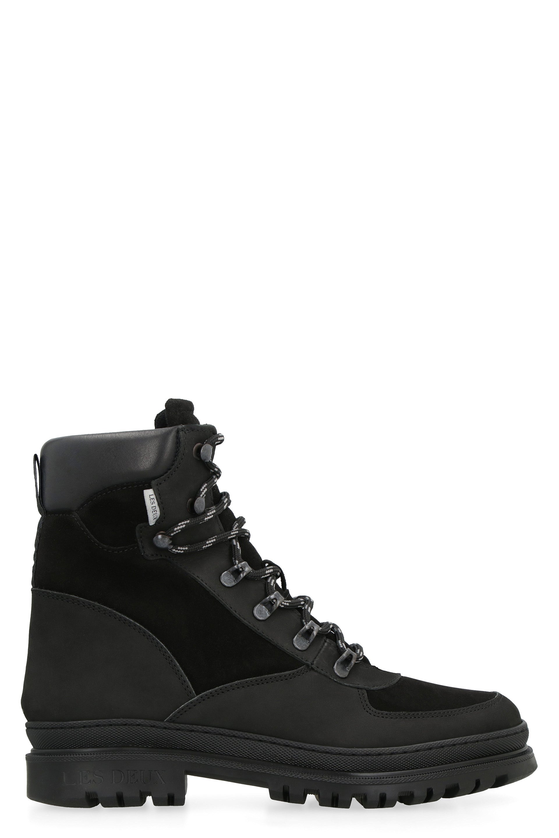 Tyler lace-up suede ankle boots