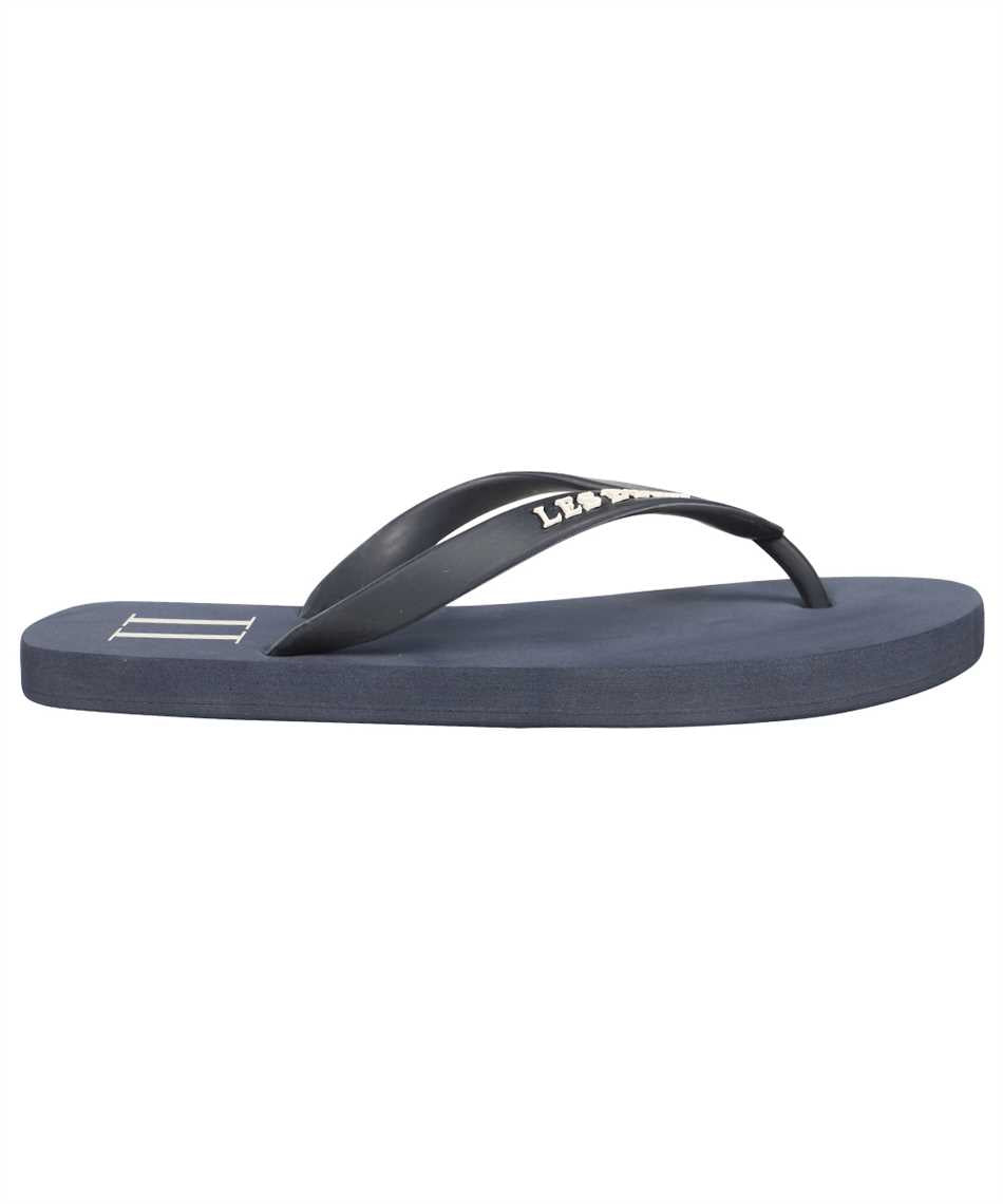 Logoed rubber flip-flop