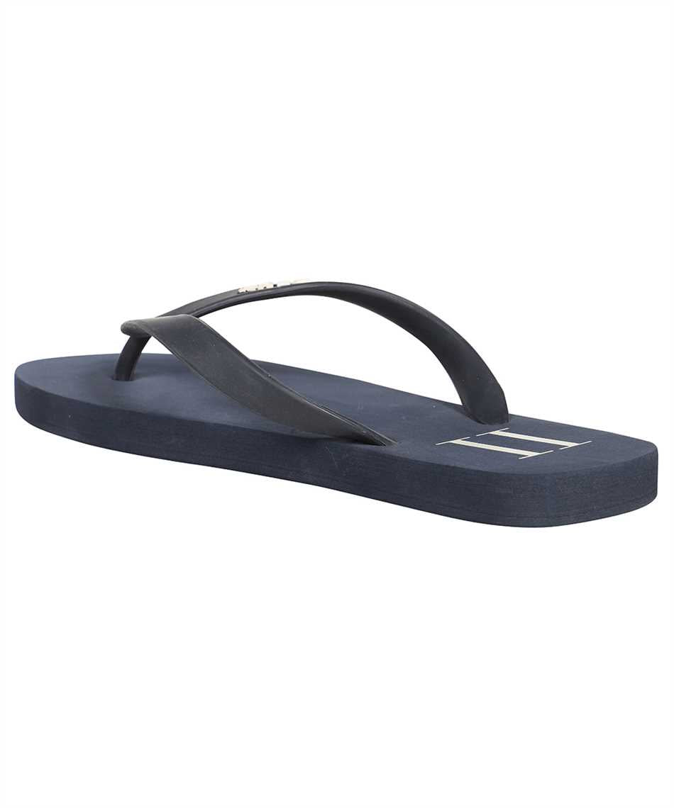 Logoed rubber flip-flop