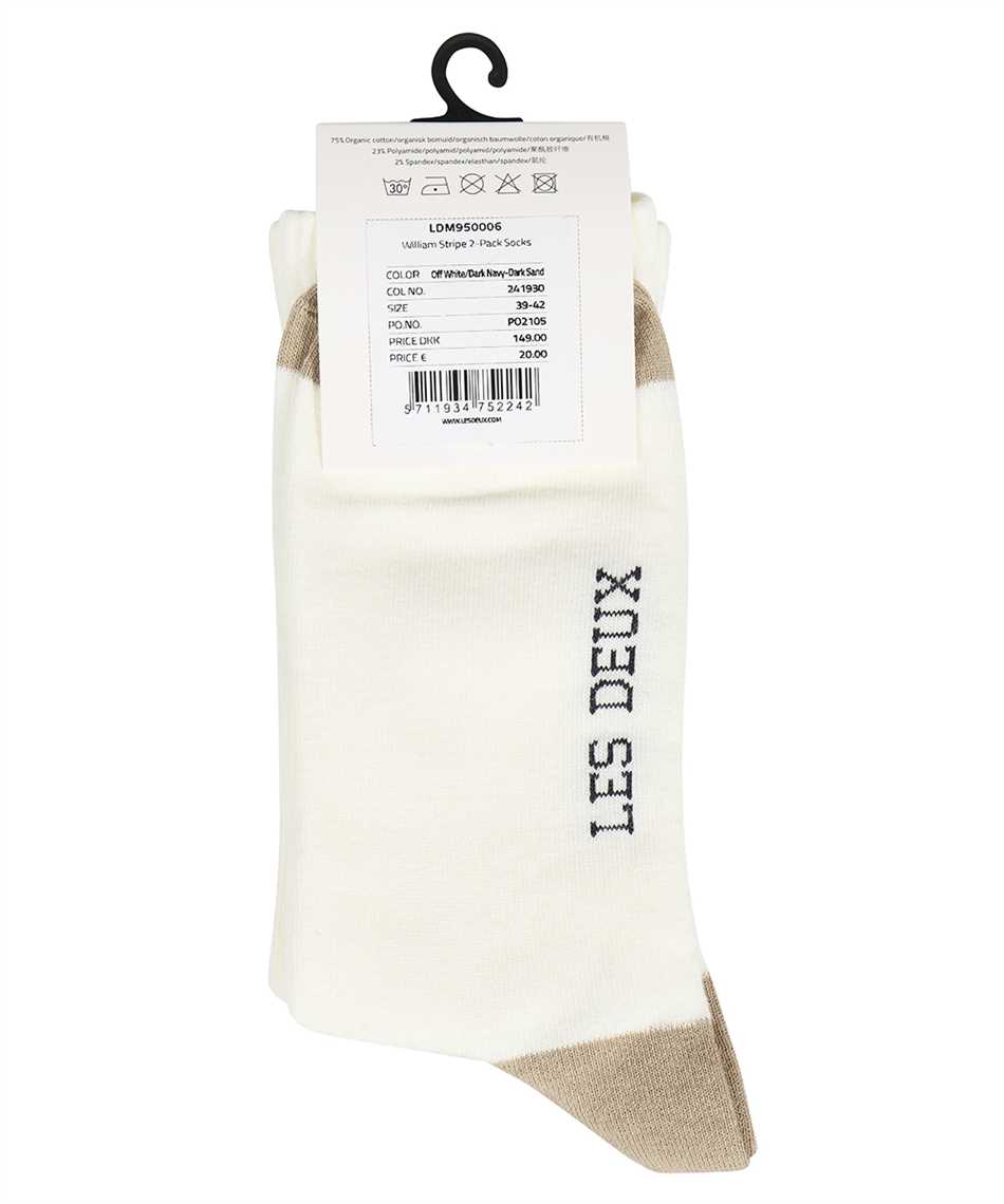 William logo cotton blend socks