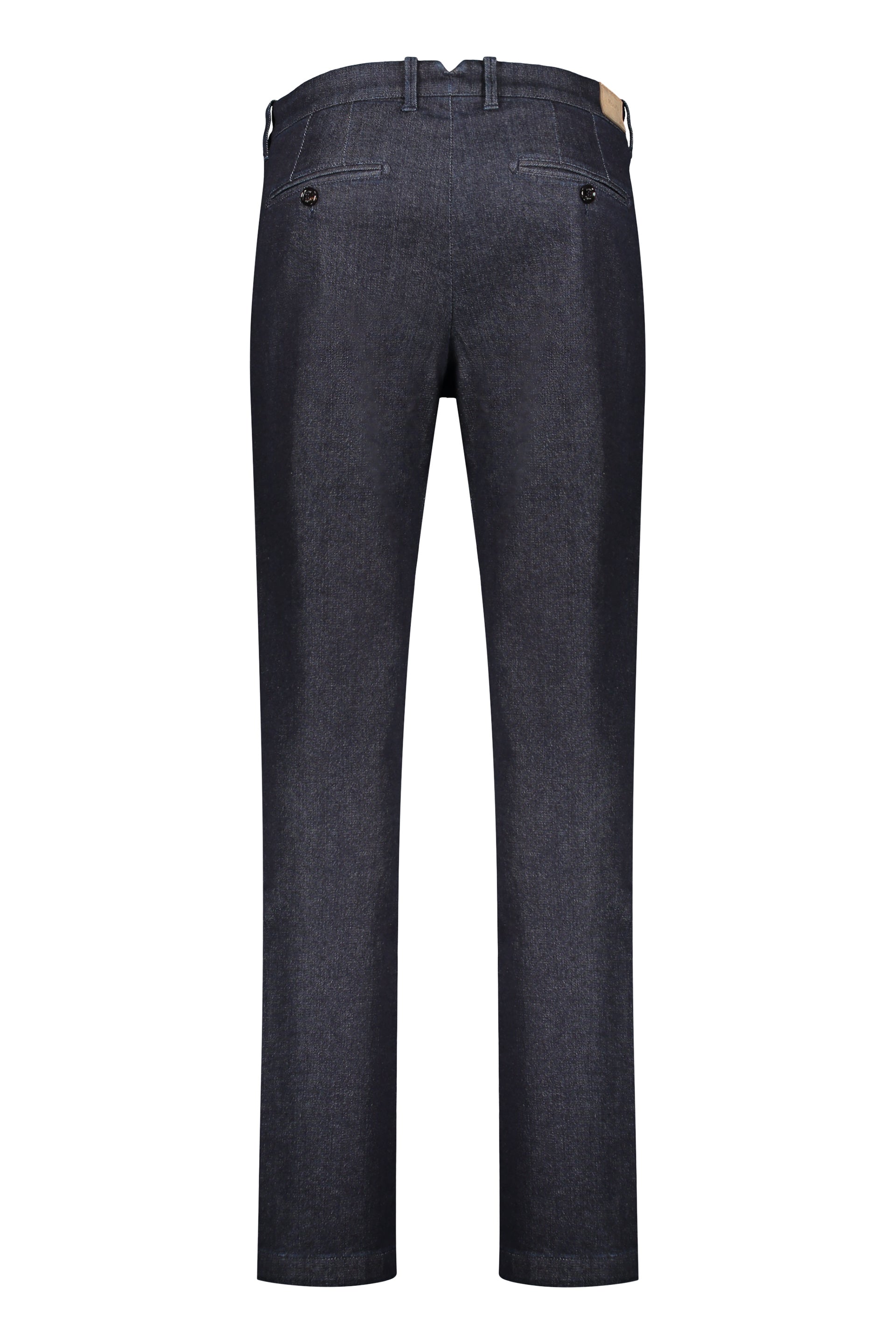 Slim versatile trousers in soft fabric