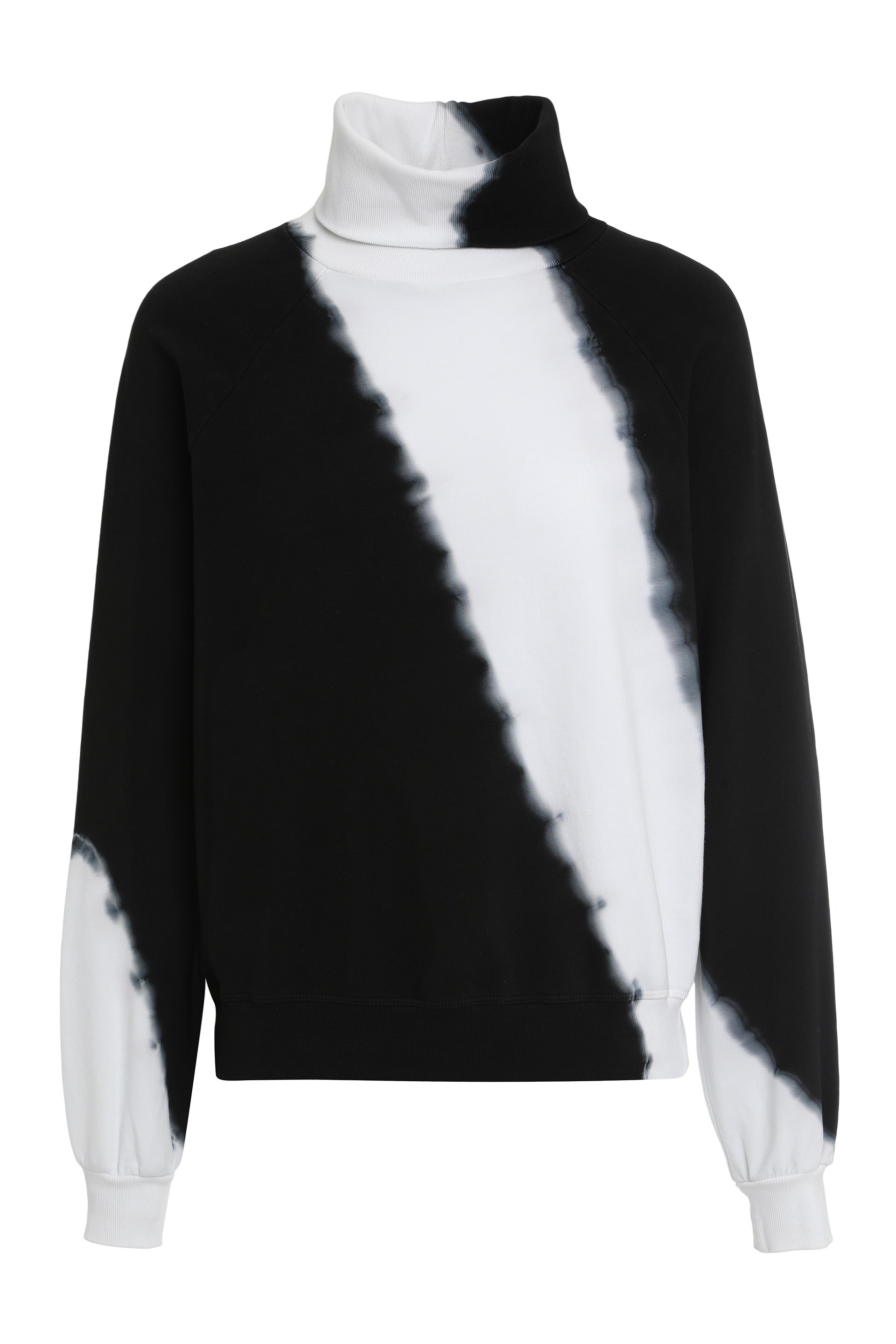 Turtleneck sweater in cotton blend