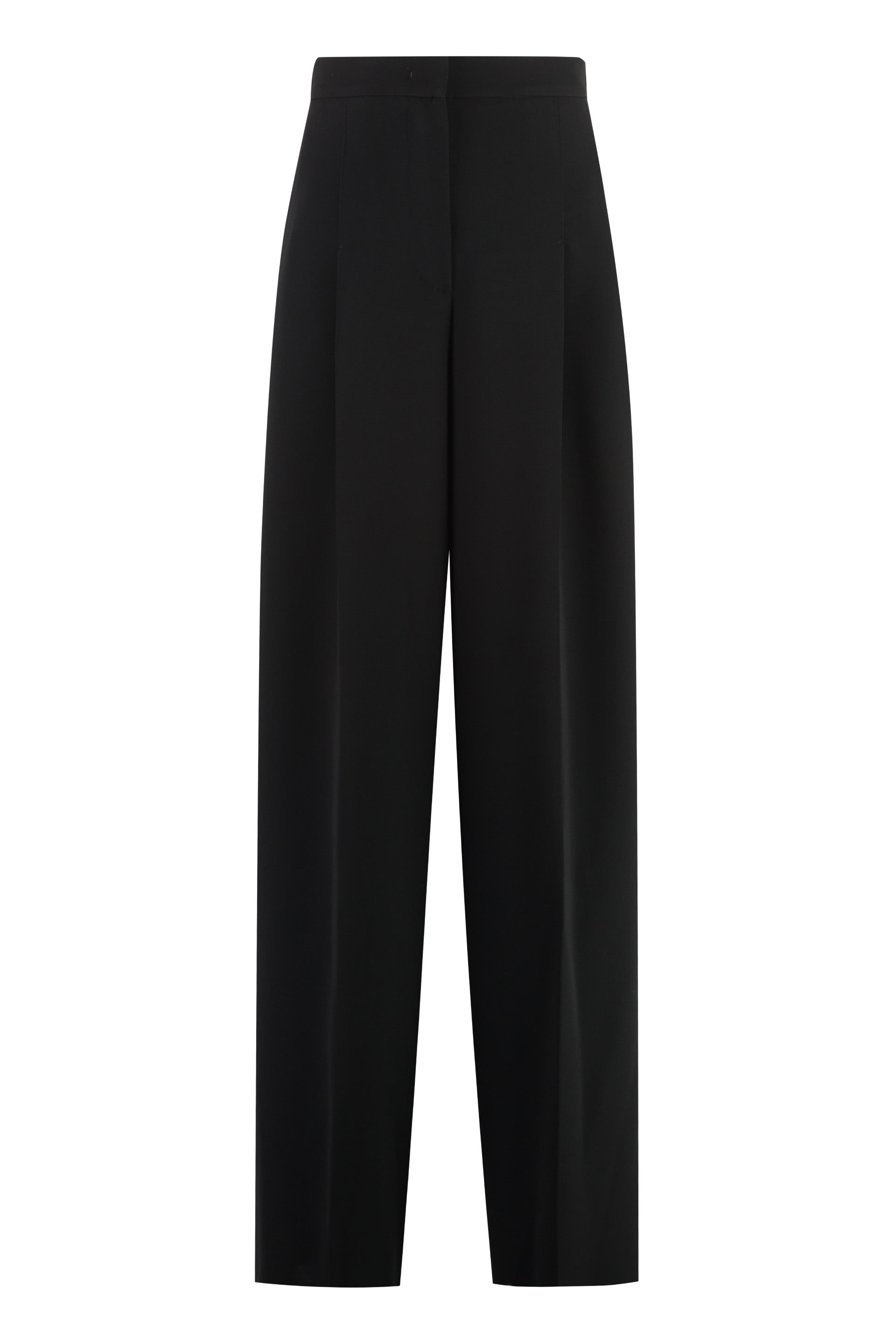 Lino crêpe trousers