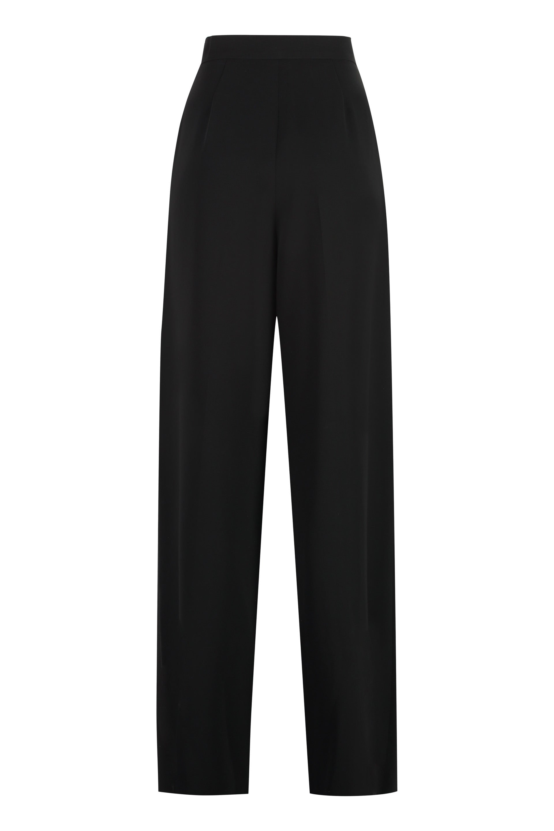 Lino crêpe trousers