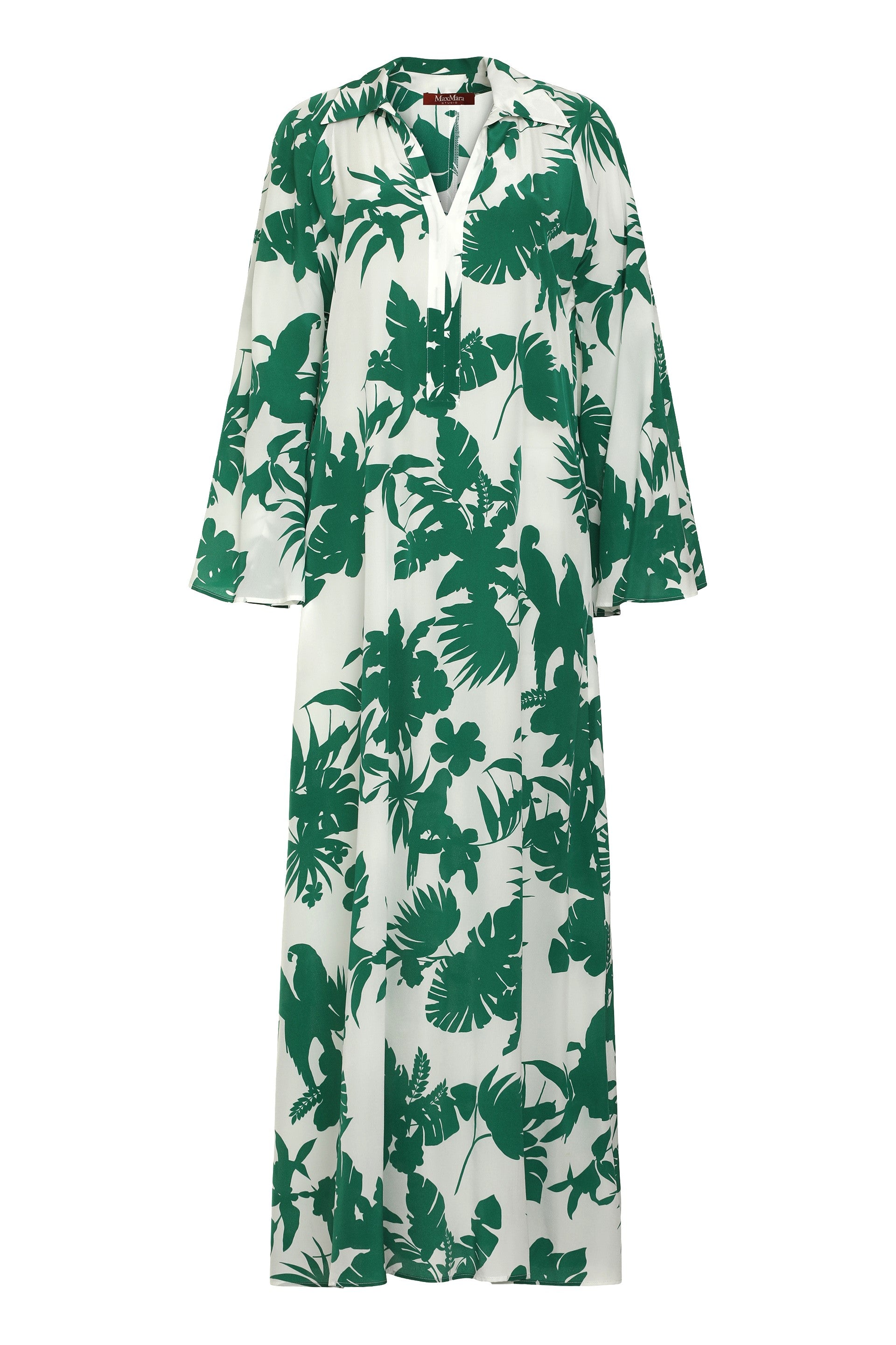 Livrea printed silk dress