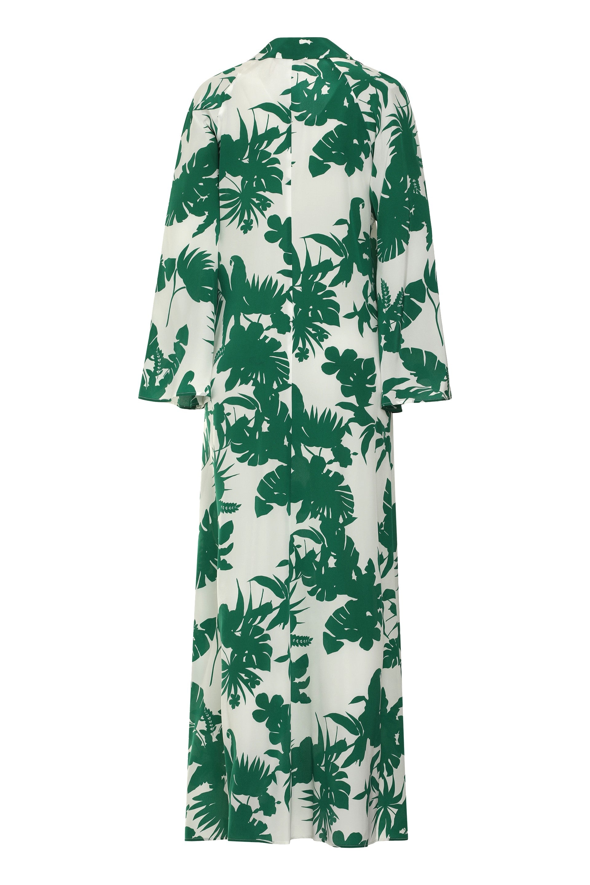 Livrea printed silk dress