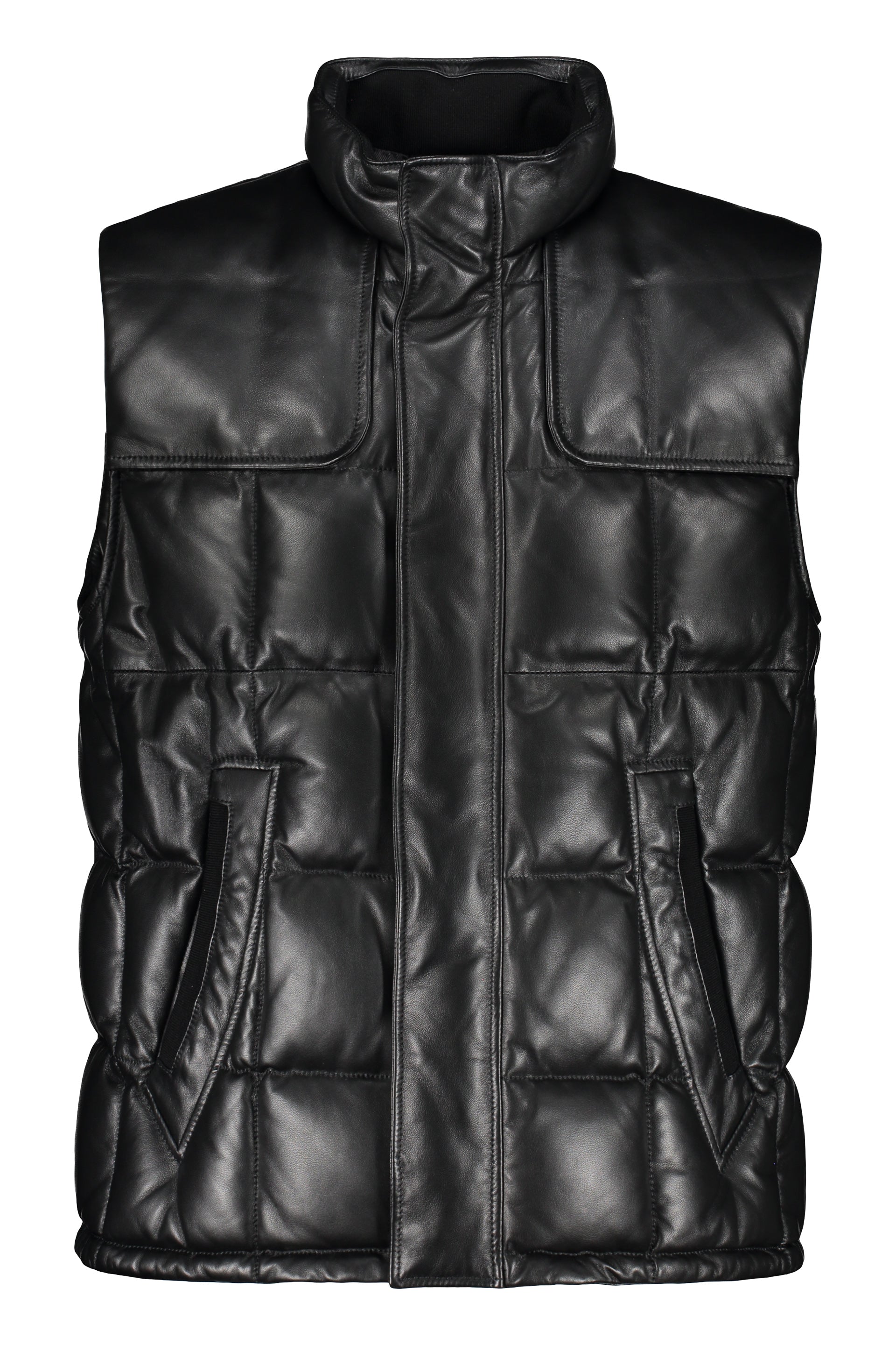 Leather vest