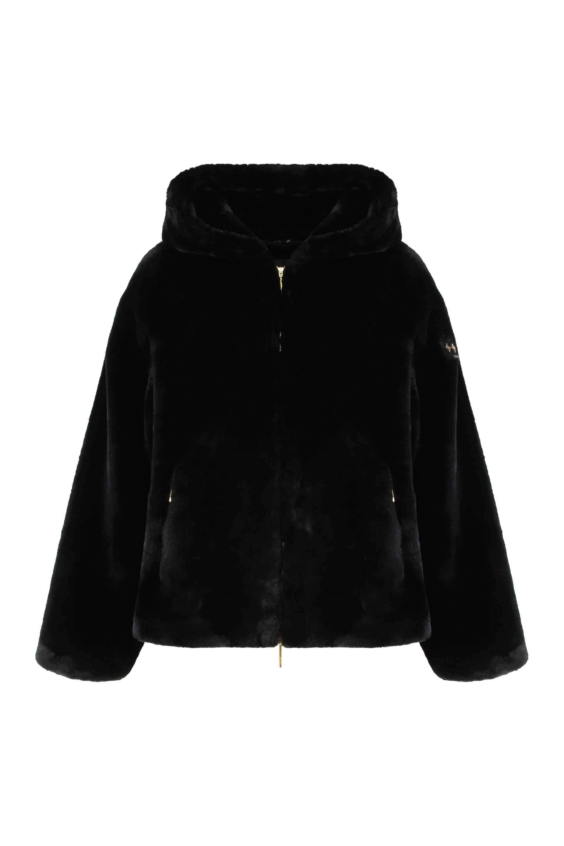 Yumola jacket in eco-fur