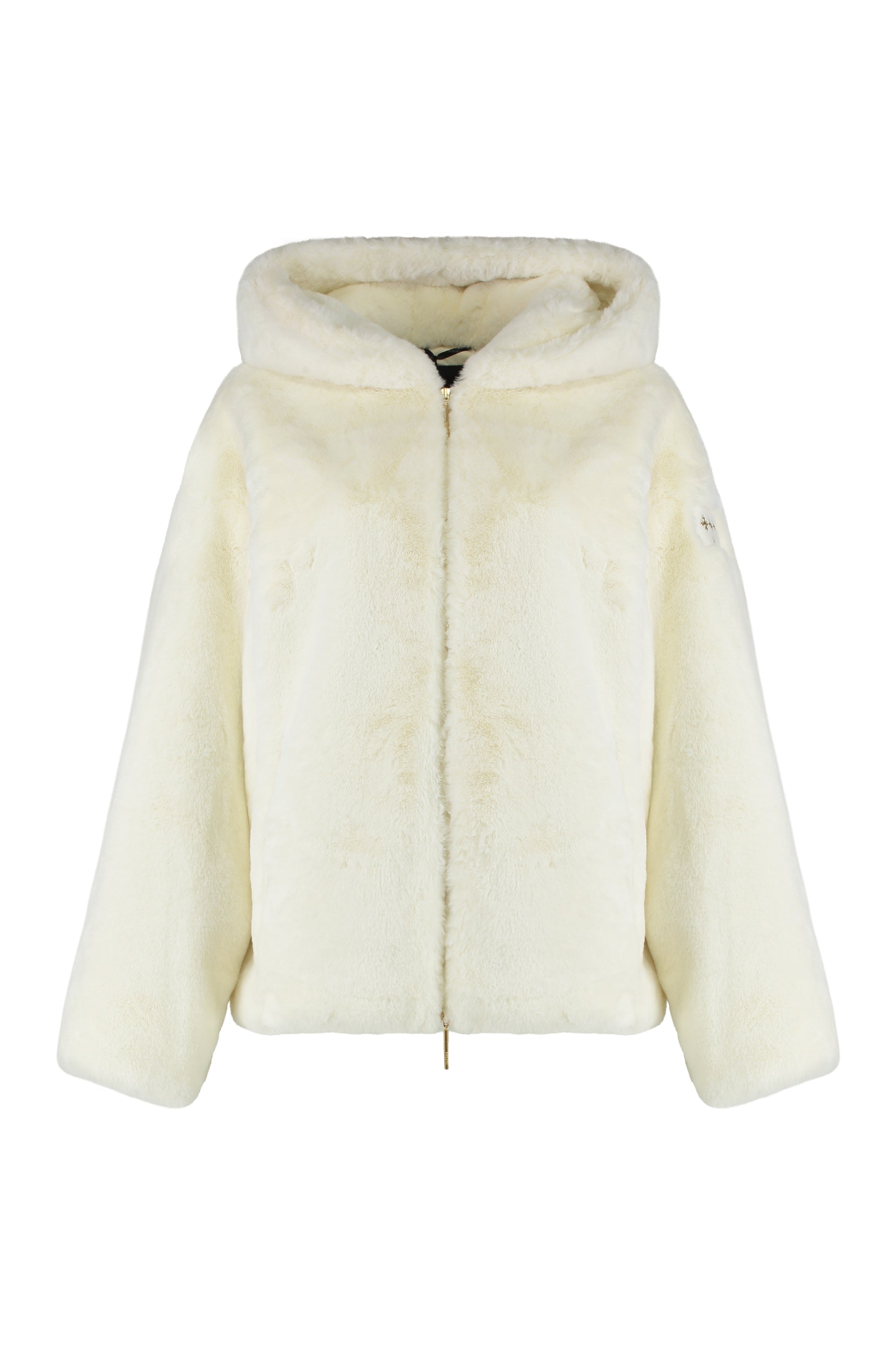 Yumola jacket in eco-fur
