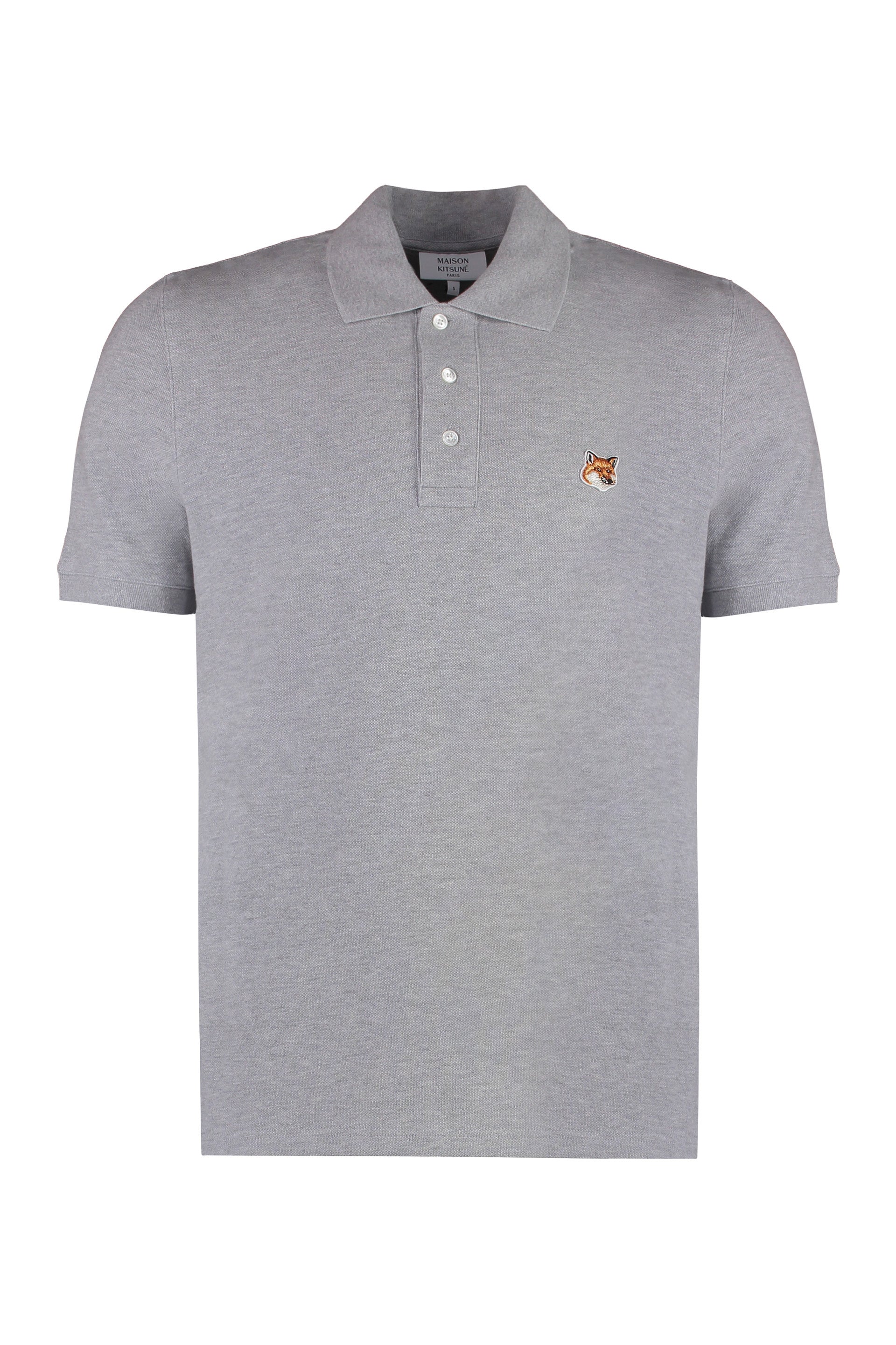 Cotton piqué polo shirt