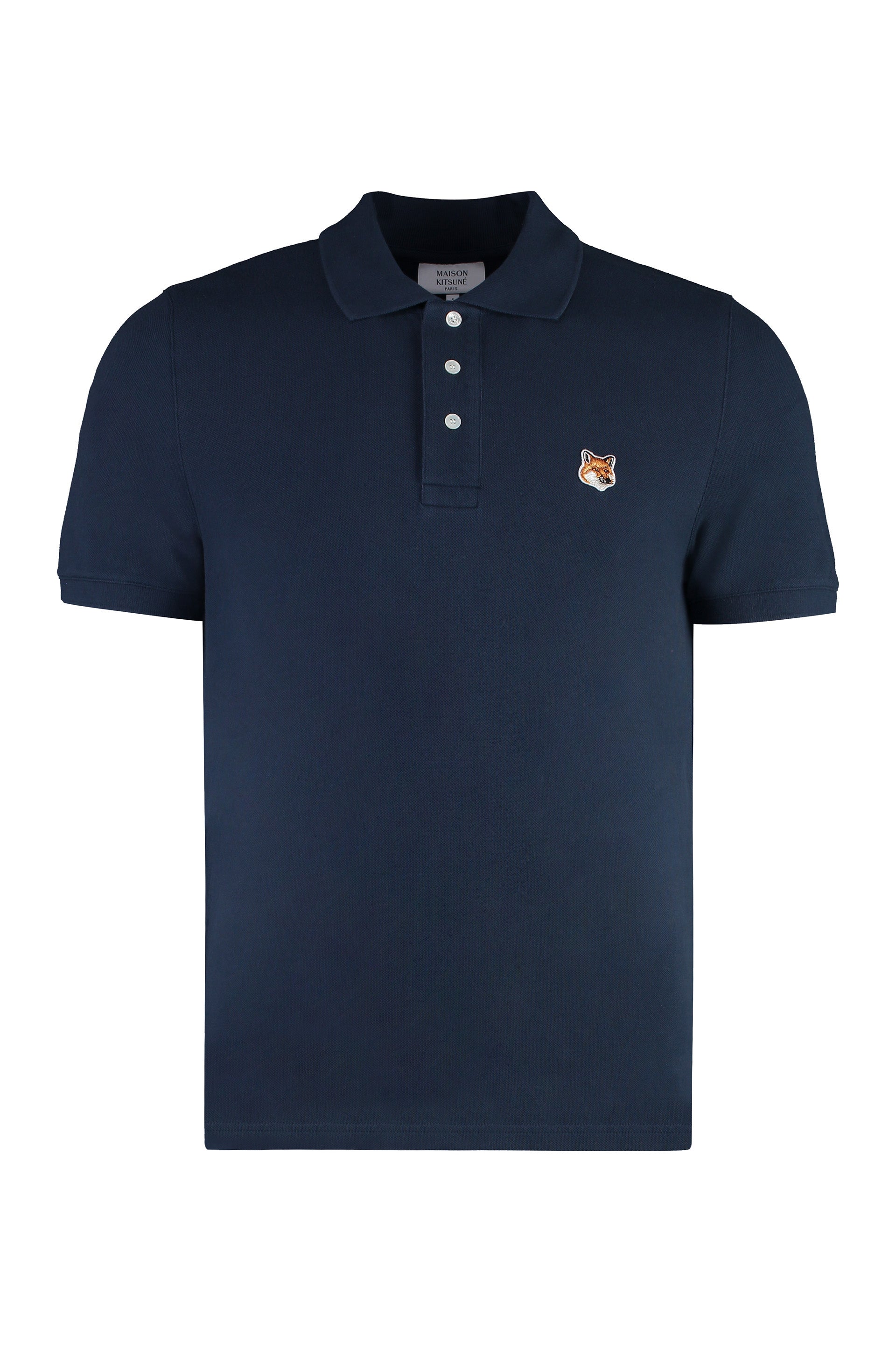 Cotton piqué polo shirt