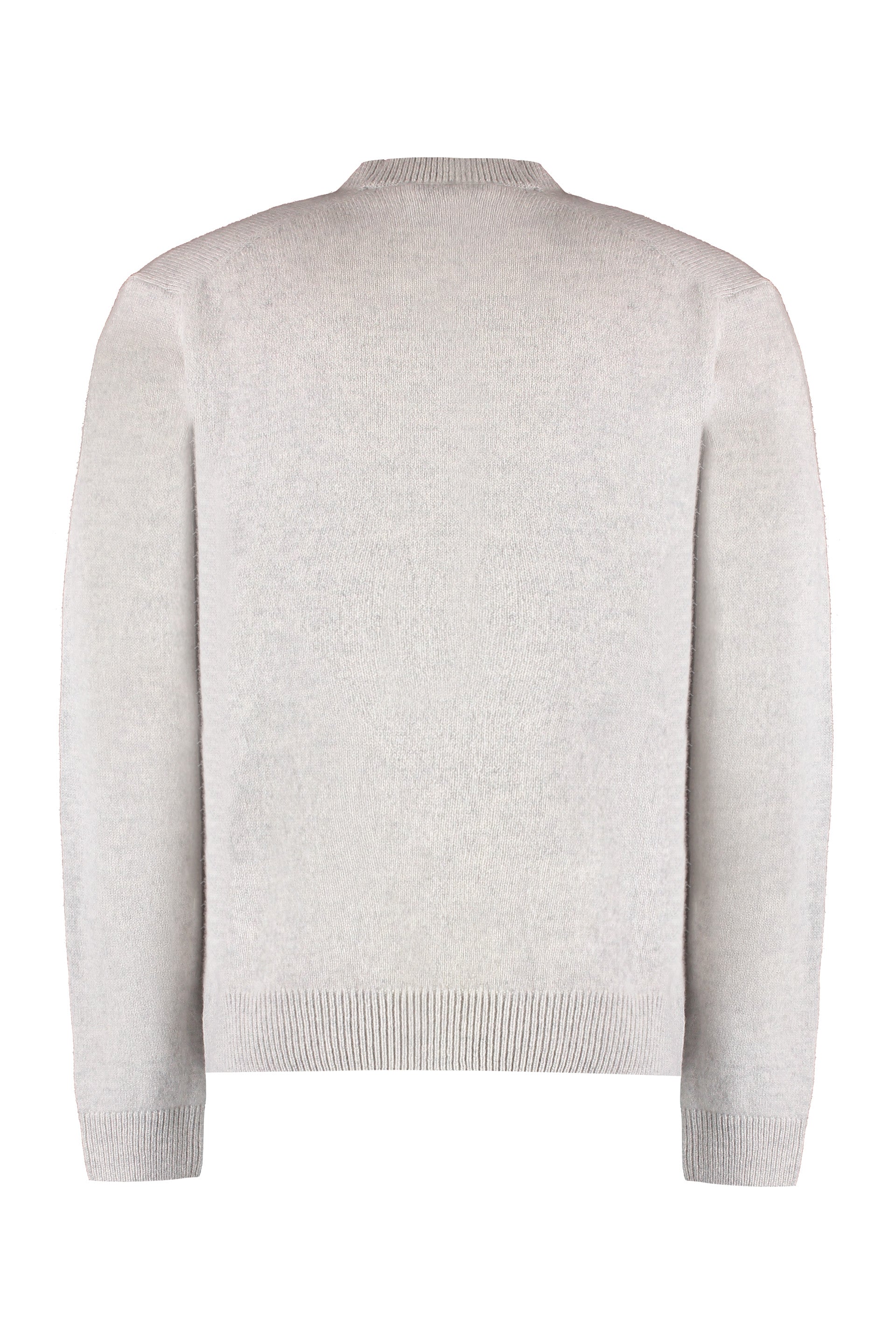 Crew-neck wool sweater