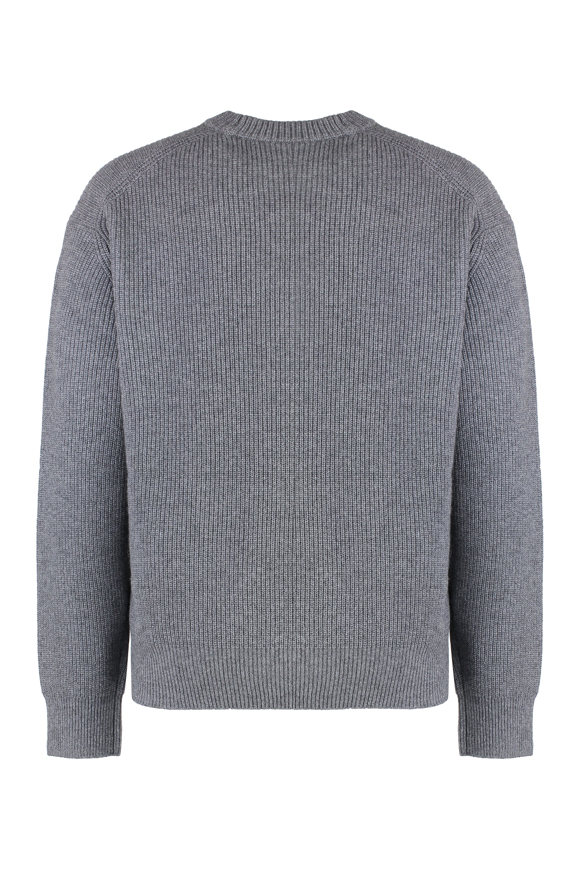 Wool-blend crew-neck sweater