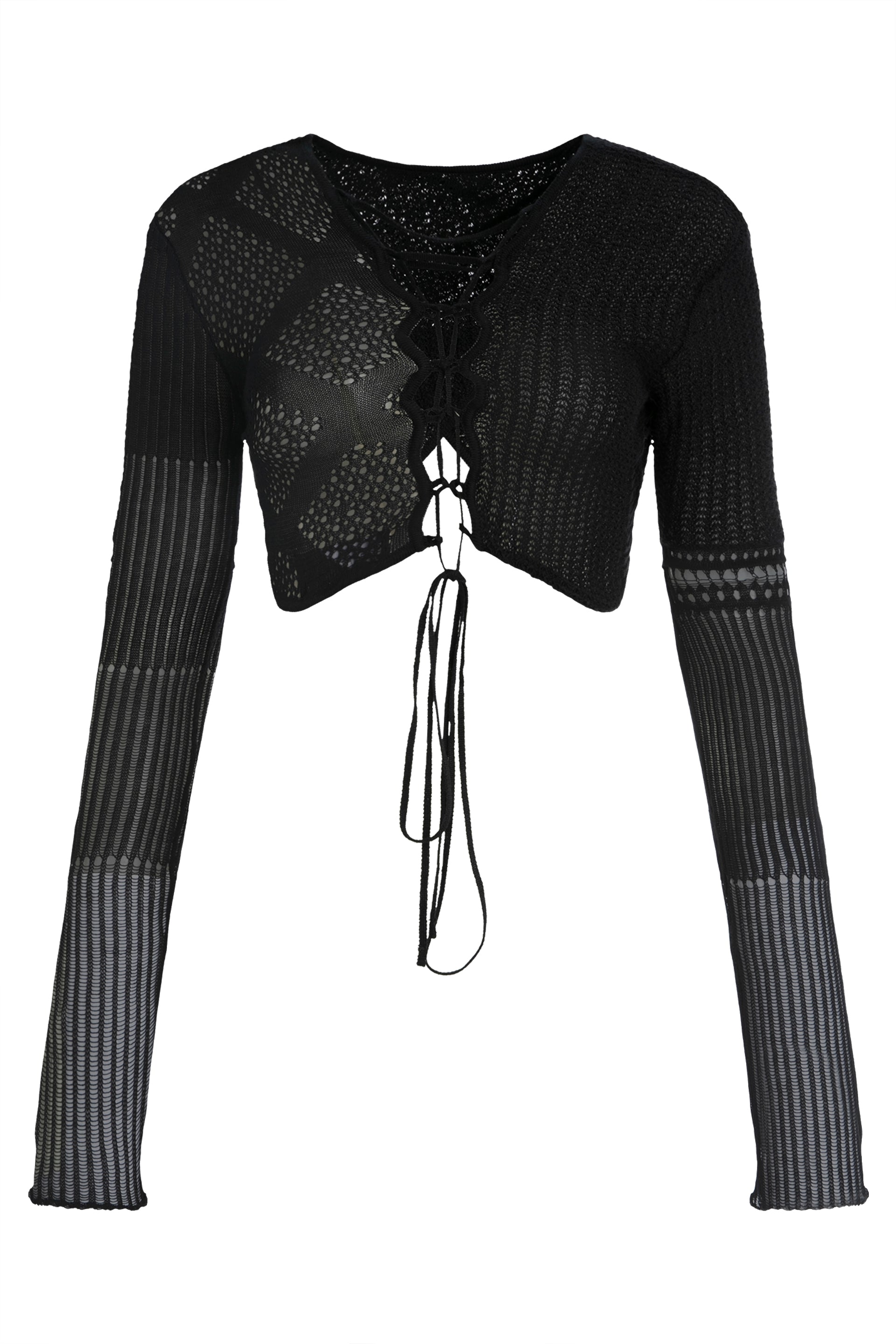 Loona long sleeve crop top